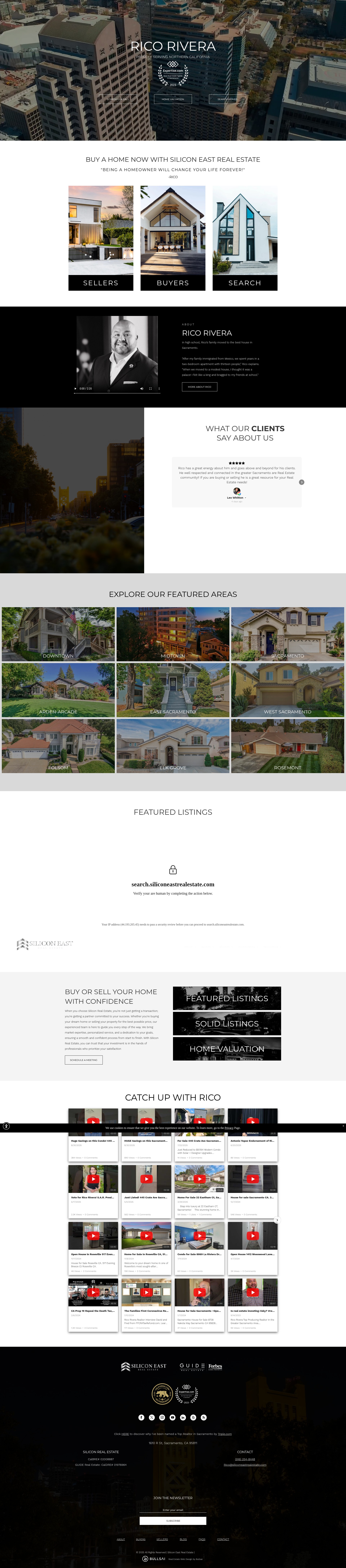 Screenshot of siliconeastrealestate.com