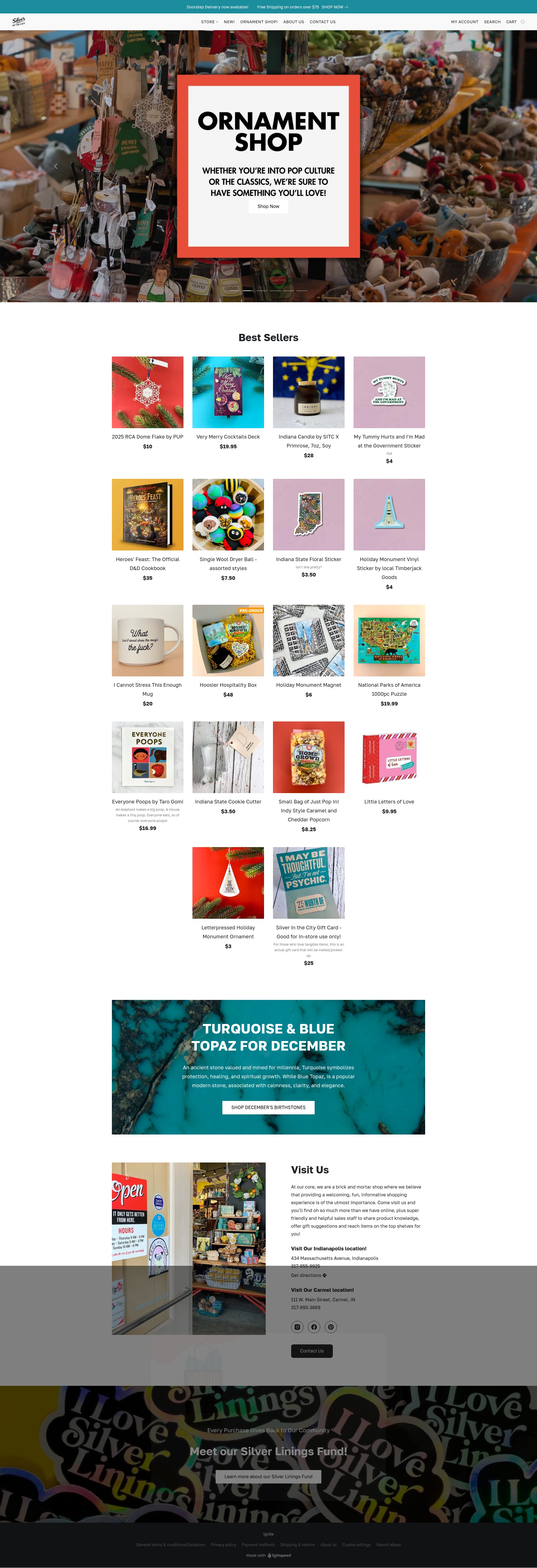 Screenshot of silverinthecity.com