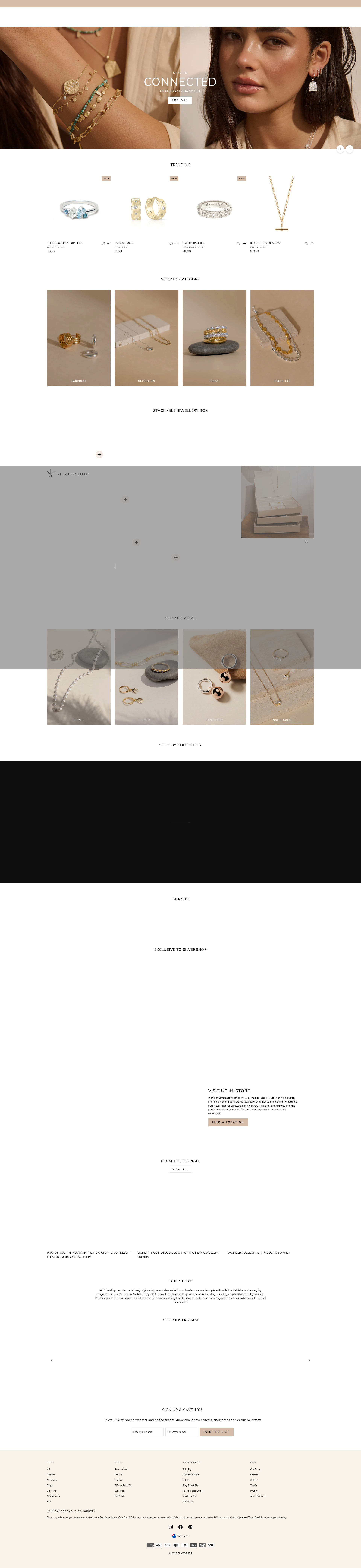 Screenshot of silvershop.com.au