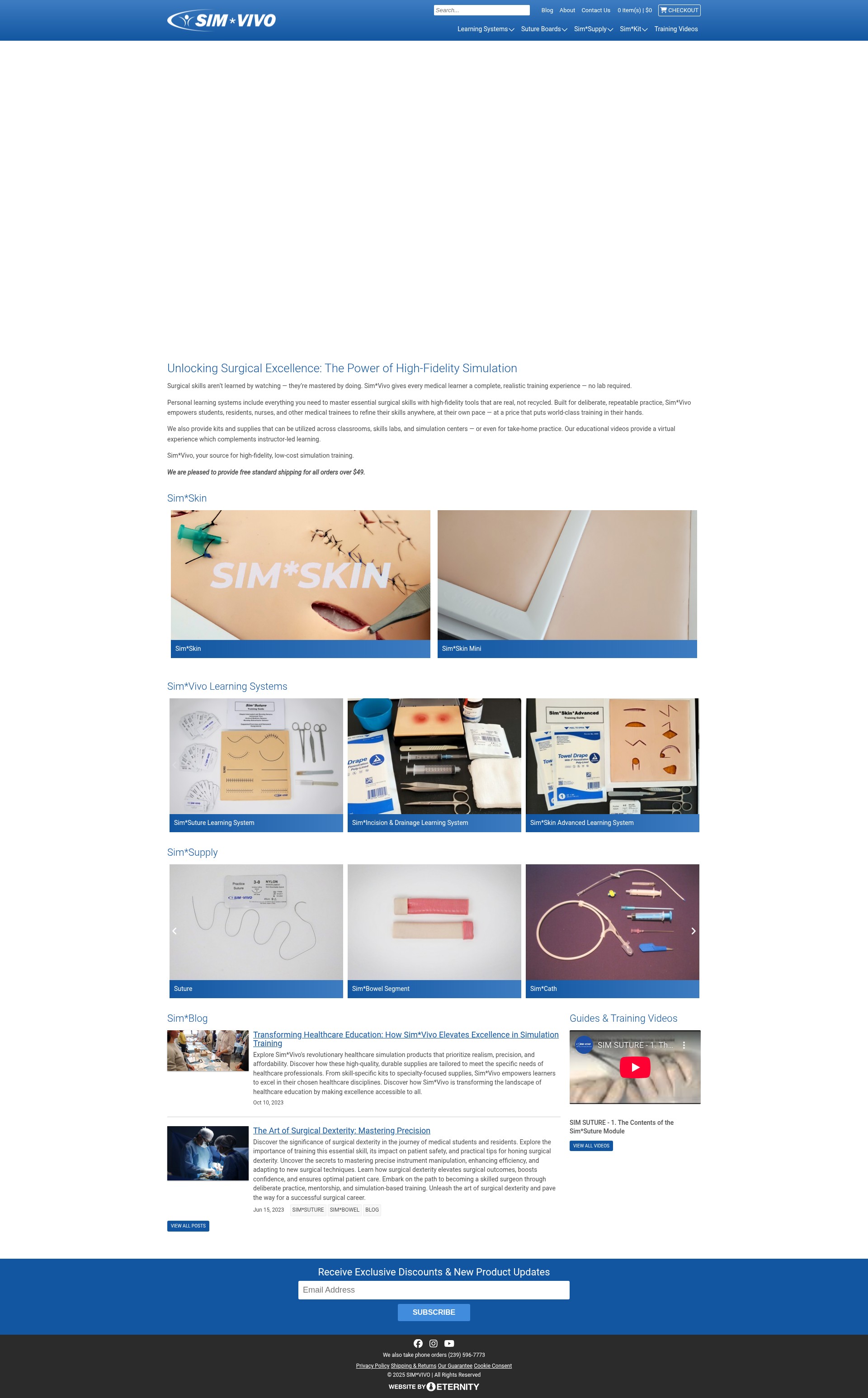 Screenshot of sim-vivo.com