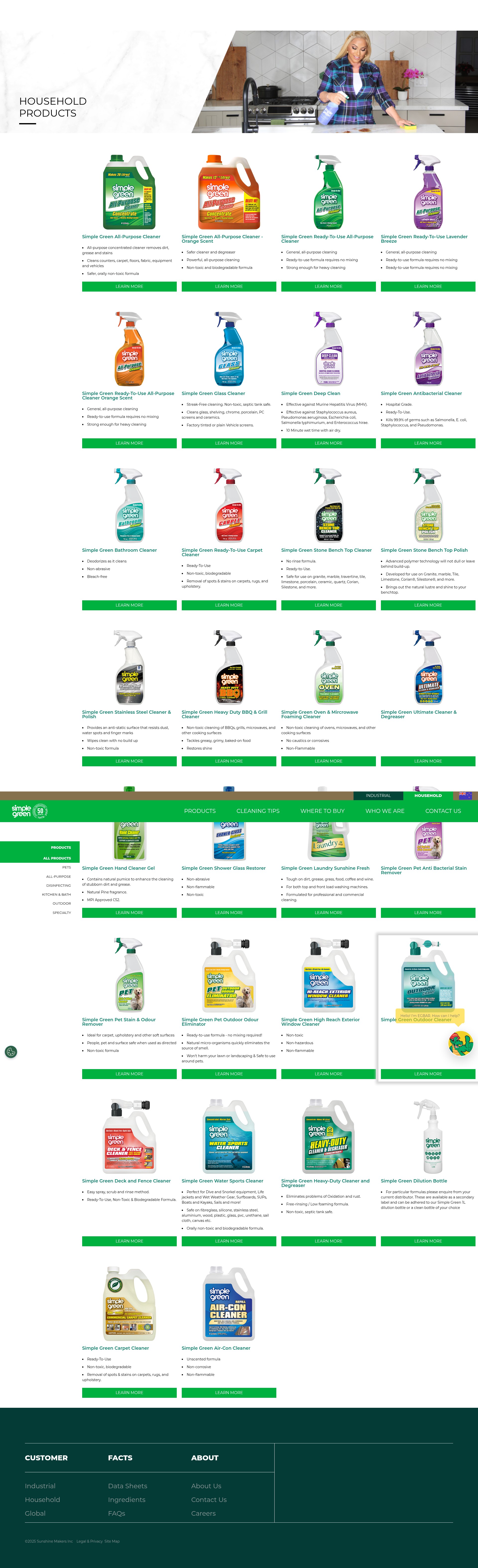 Screenshot of simplegreen.co.nz