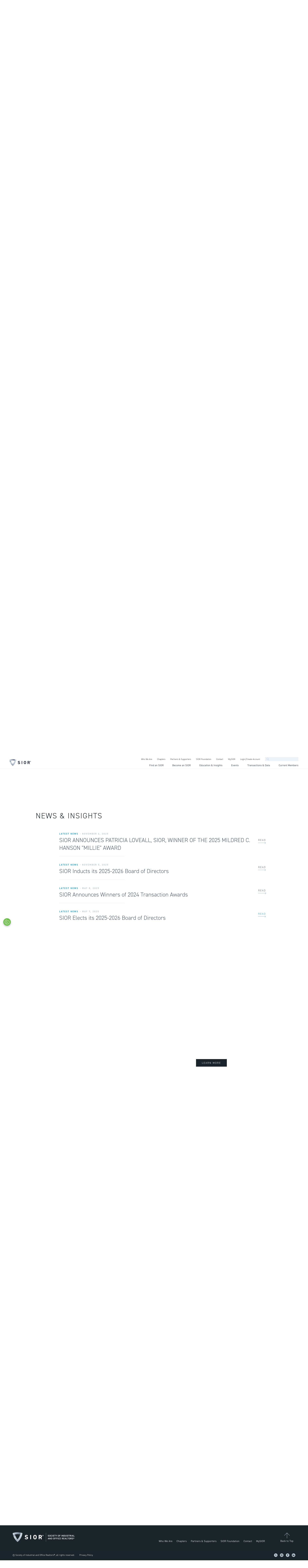 Screenshot of sior.com