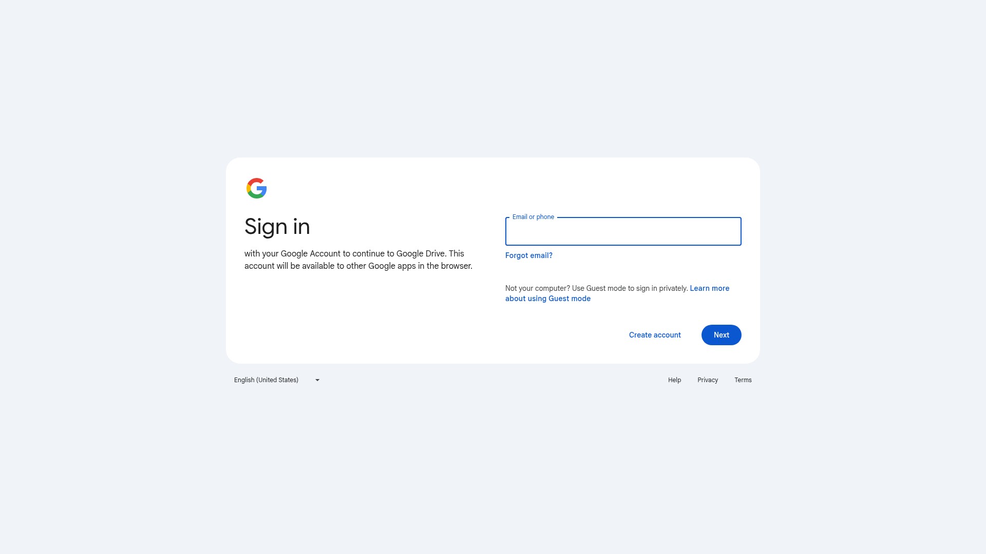 Screenshot of sites.google.com