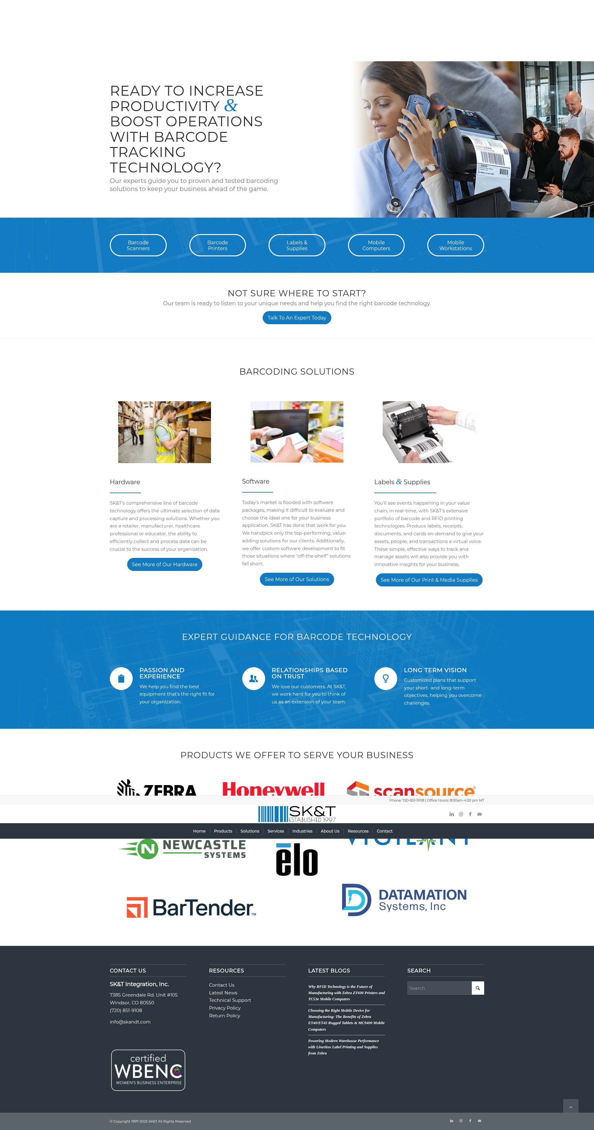 Screenshot of skandt.com