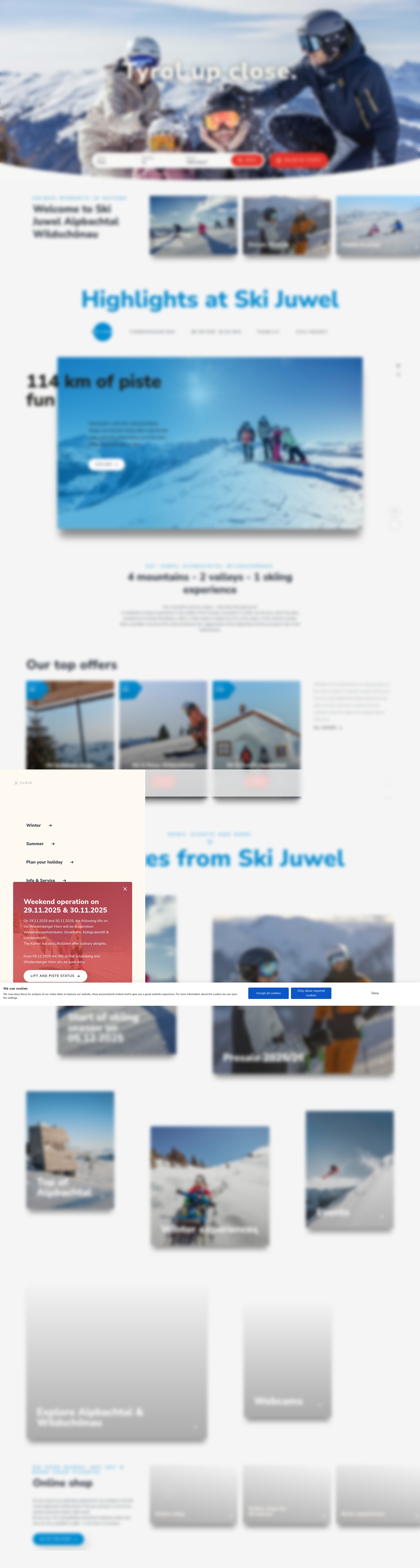 Screenshot of skijuwel.com