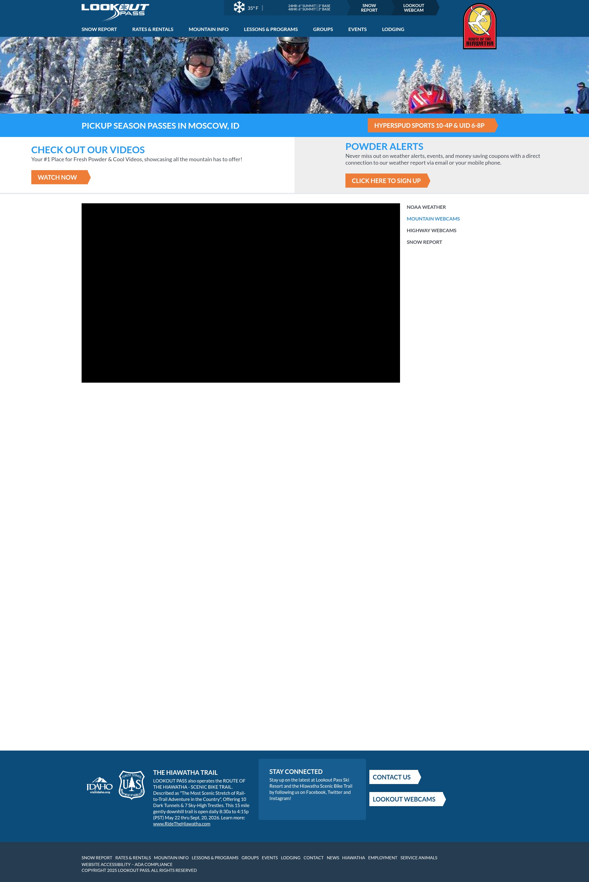 Screenshot of skilookout.com