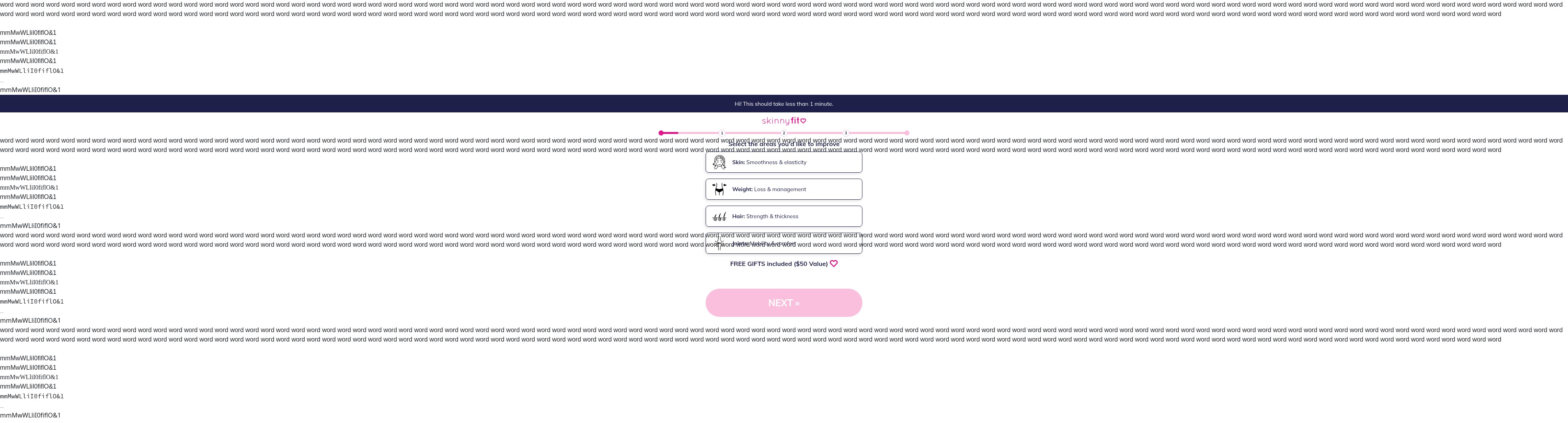 Screenshot of skinnyfit.com