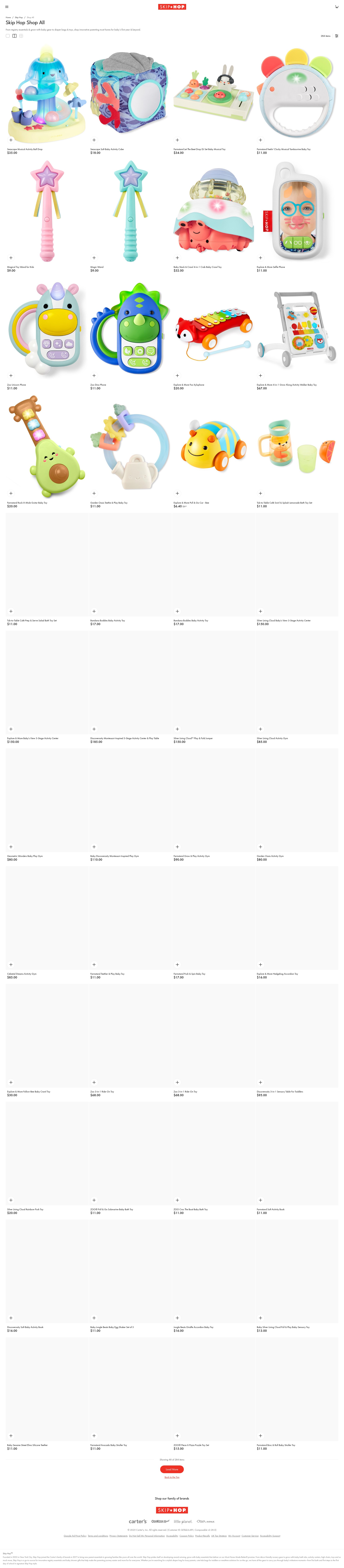 Screenshot of skiphop.com