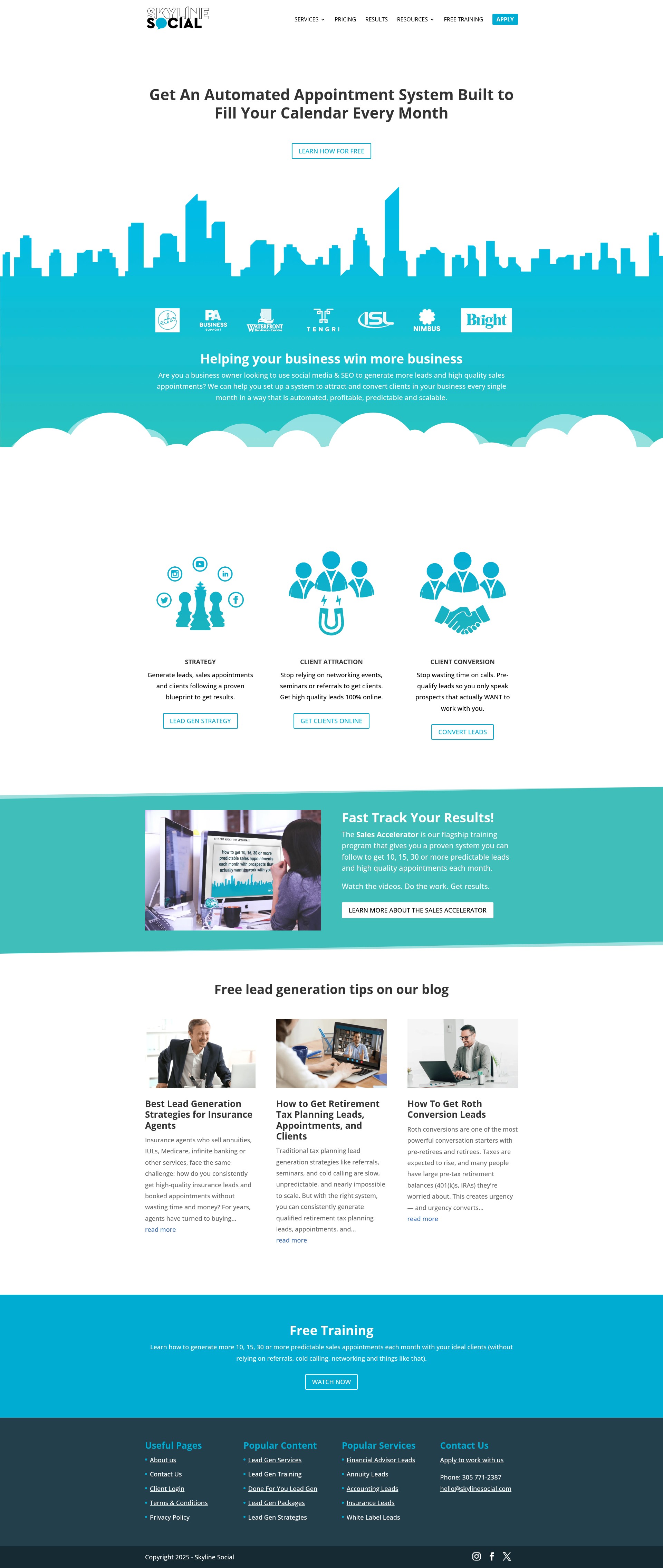 Screenshot of skylinesocial.com