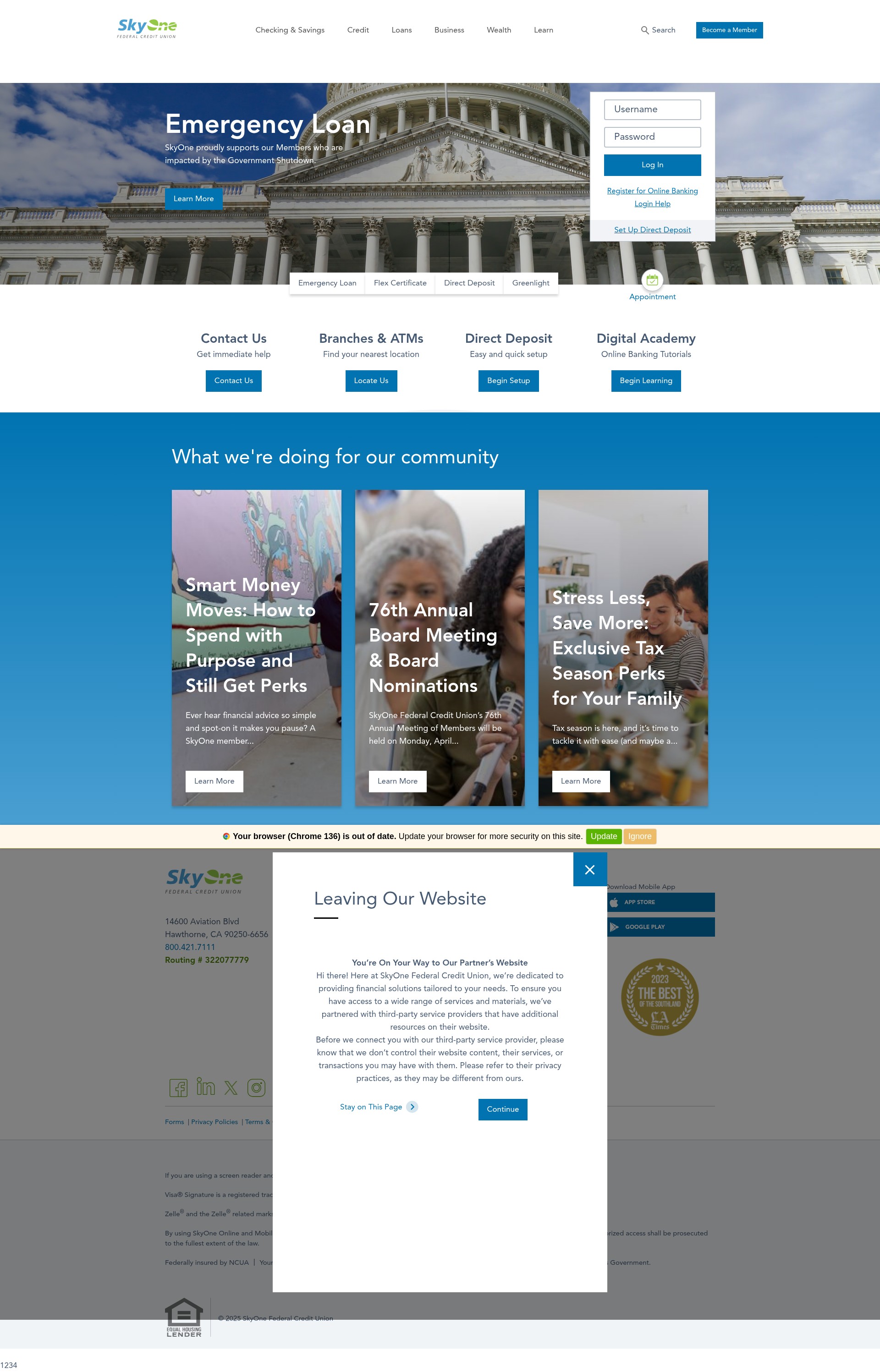 Screenshot of skyone.org