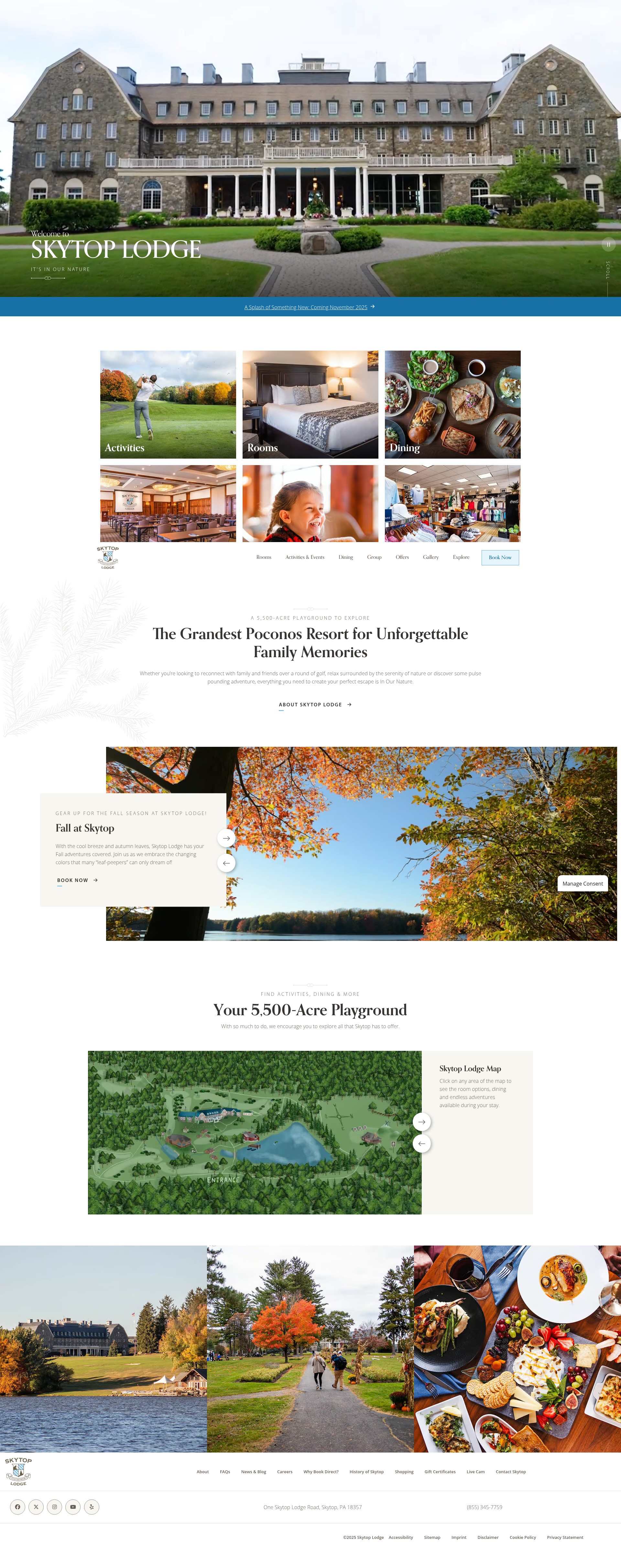 Screenshot of skytop.com