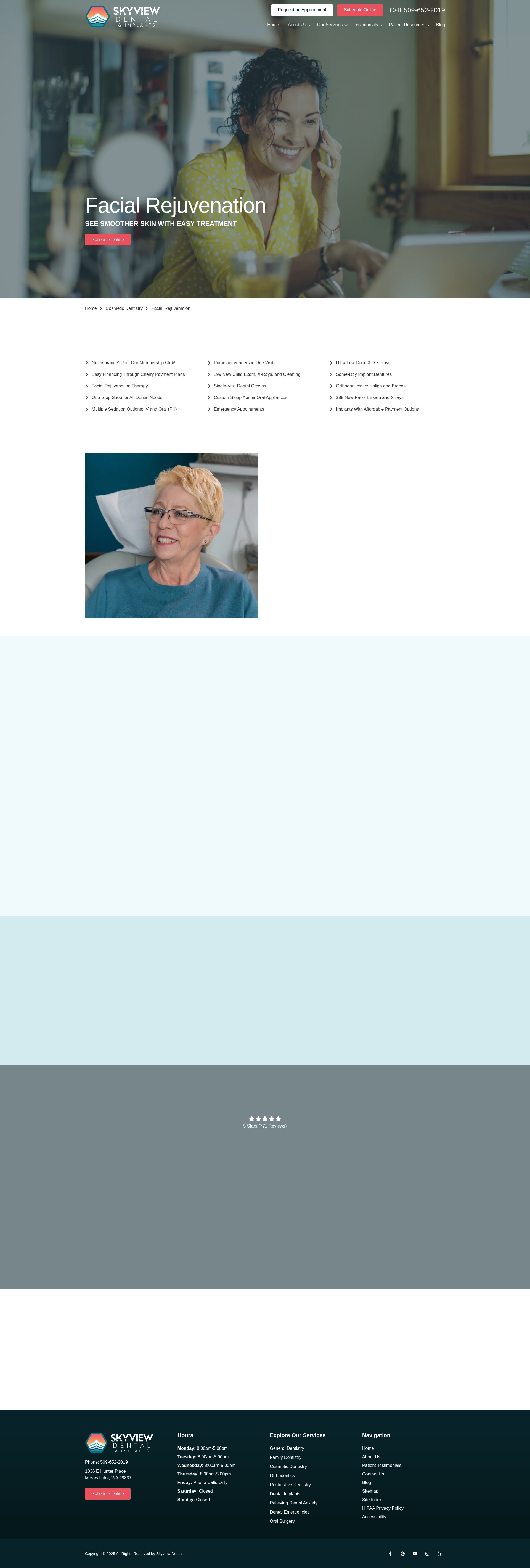 Screenshot of skyviewdentalml.com