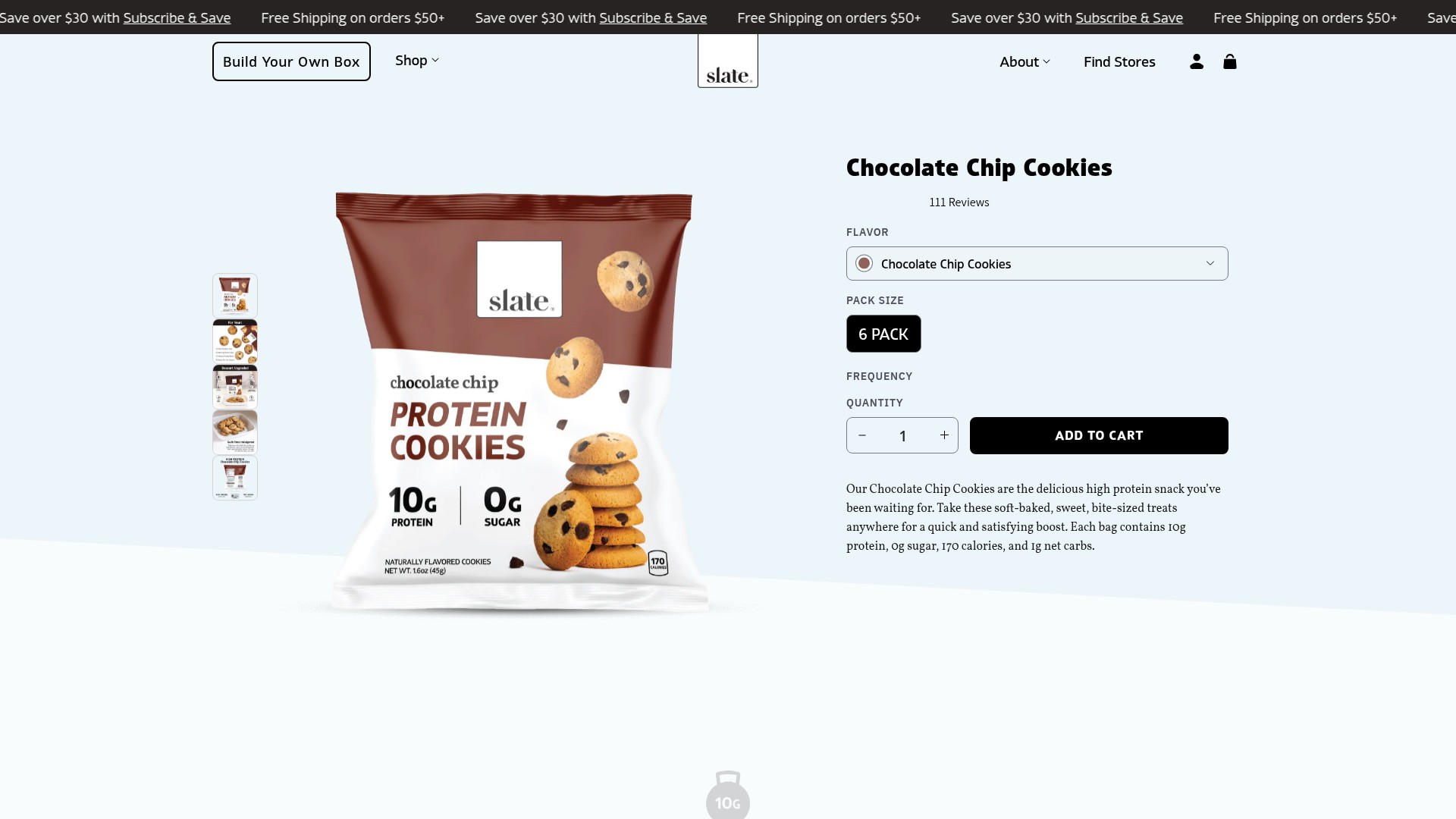 Screenshot of slatemilk.com