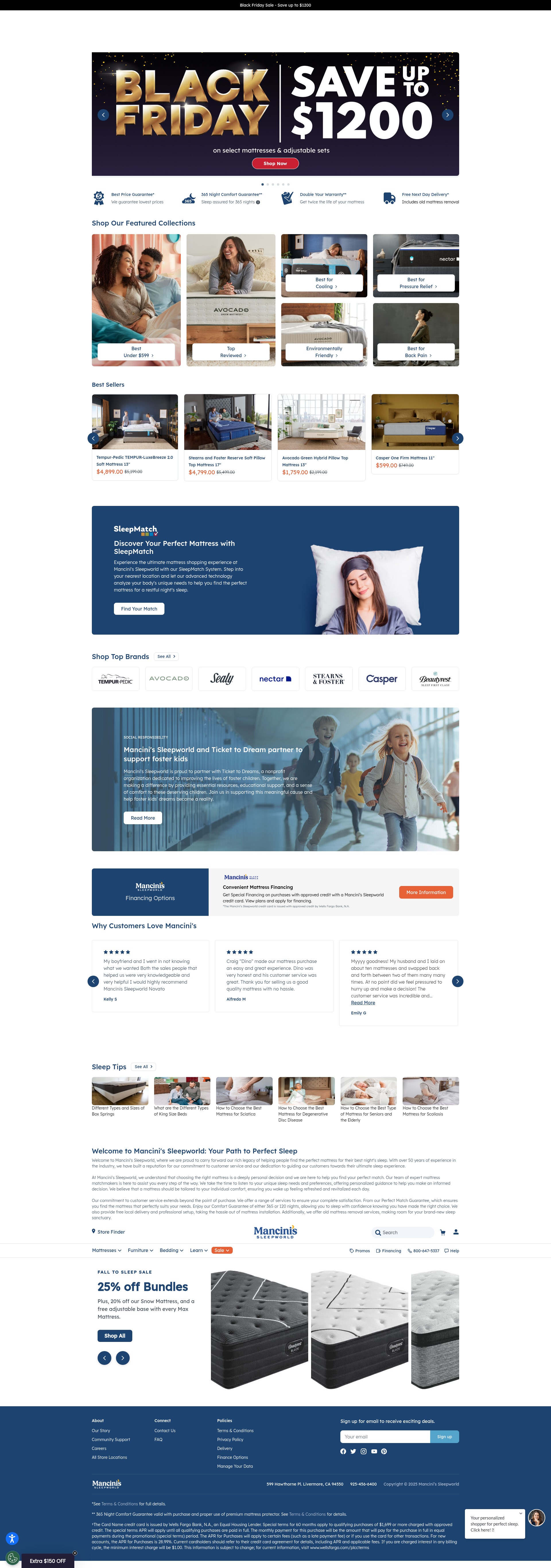 Screenshot of sleepworld.com