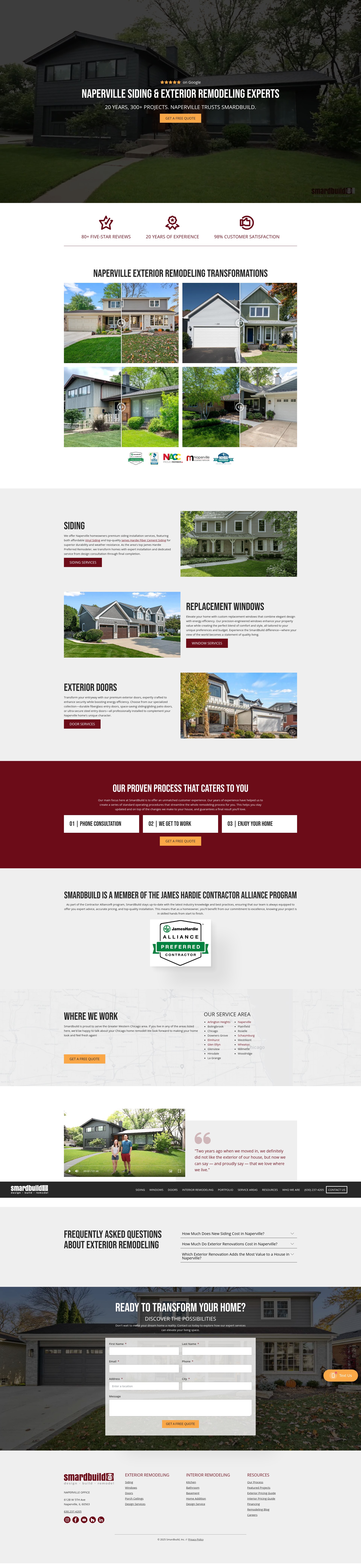 Screenshot of smardbuild.com