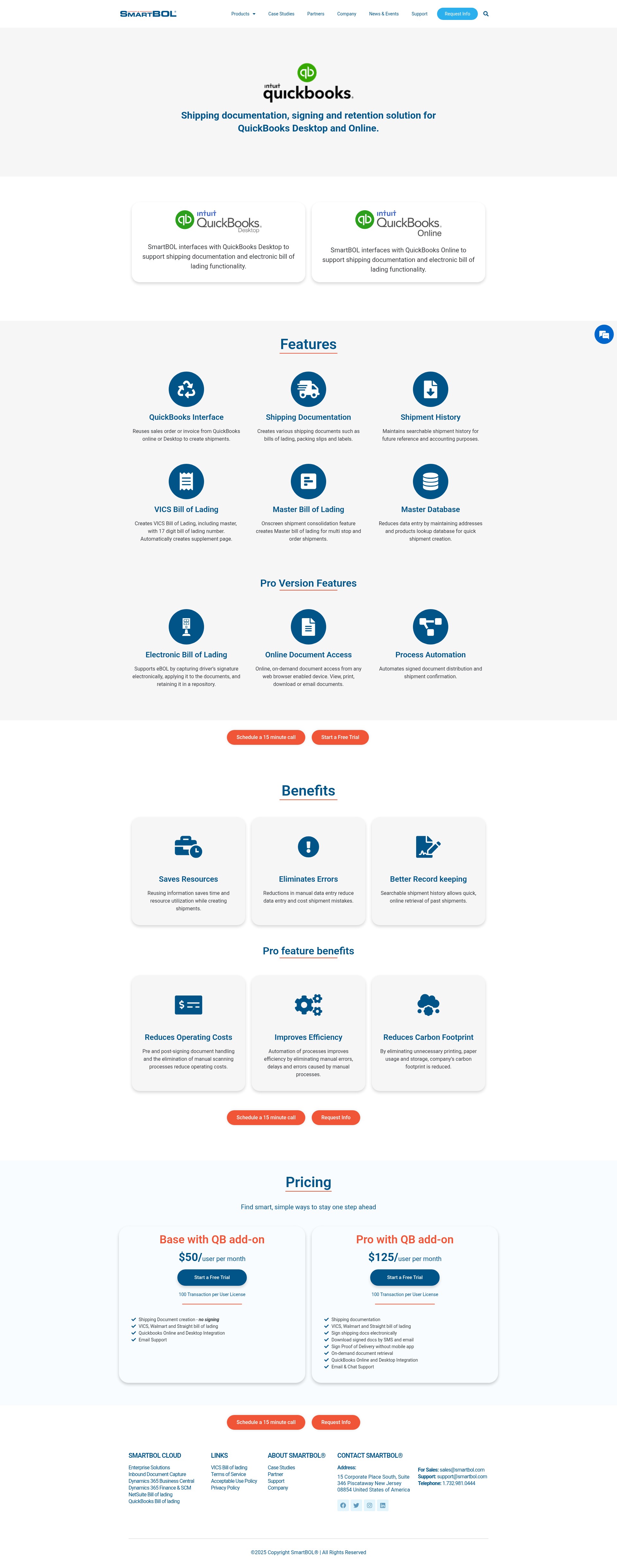 Screenshot of smartbol.com