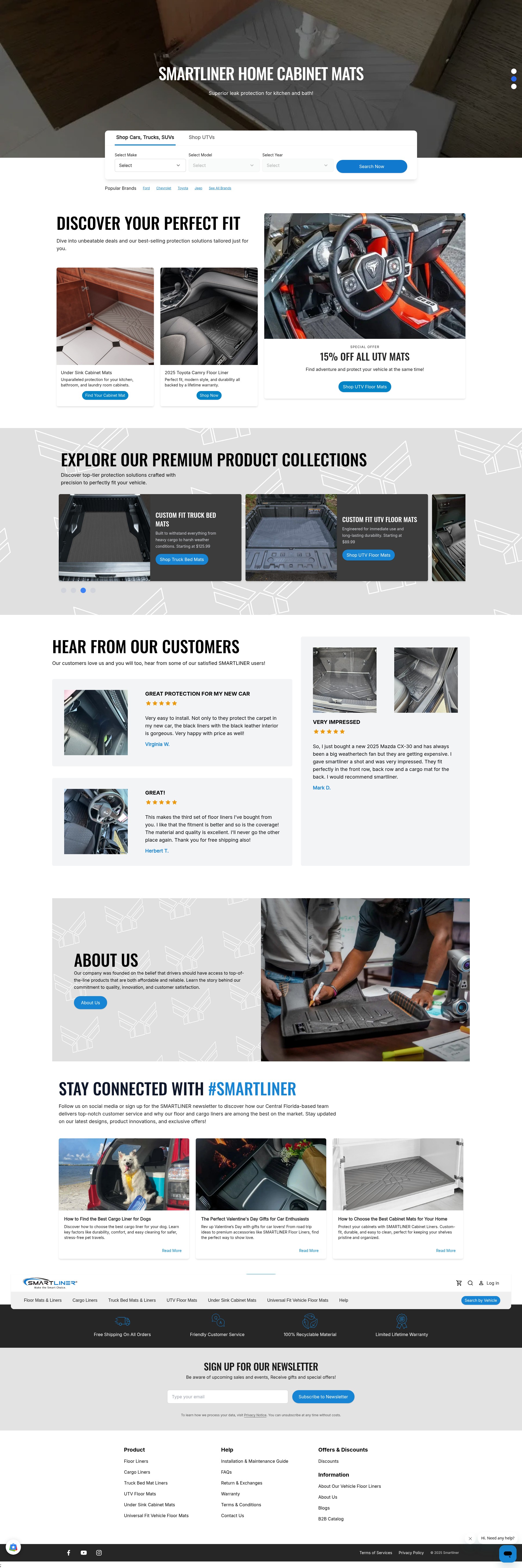 Screenshot of smartliner-usa.com