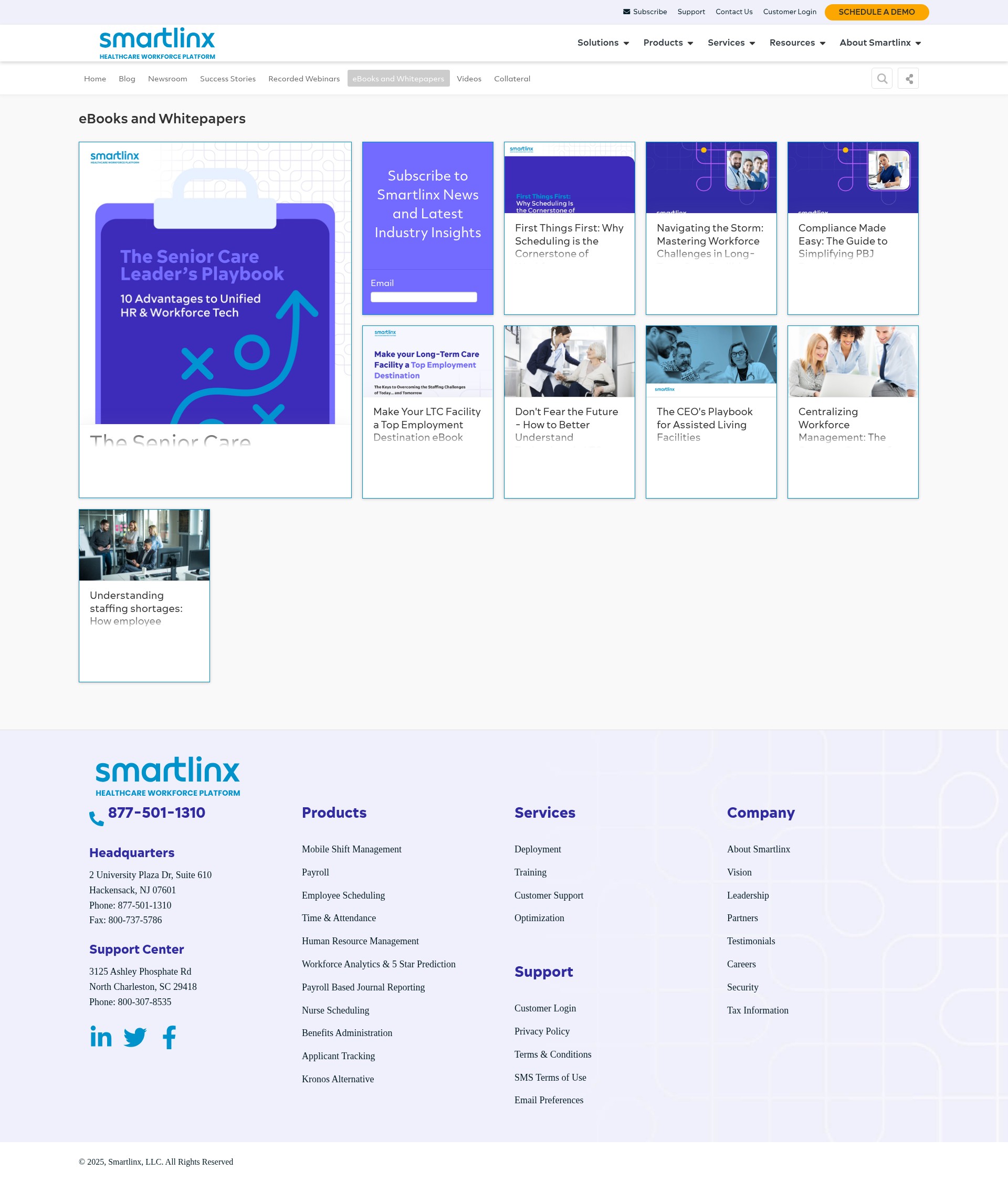 Screenshot of smartlinx.com