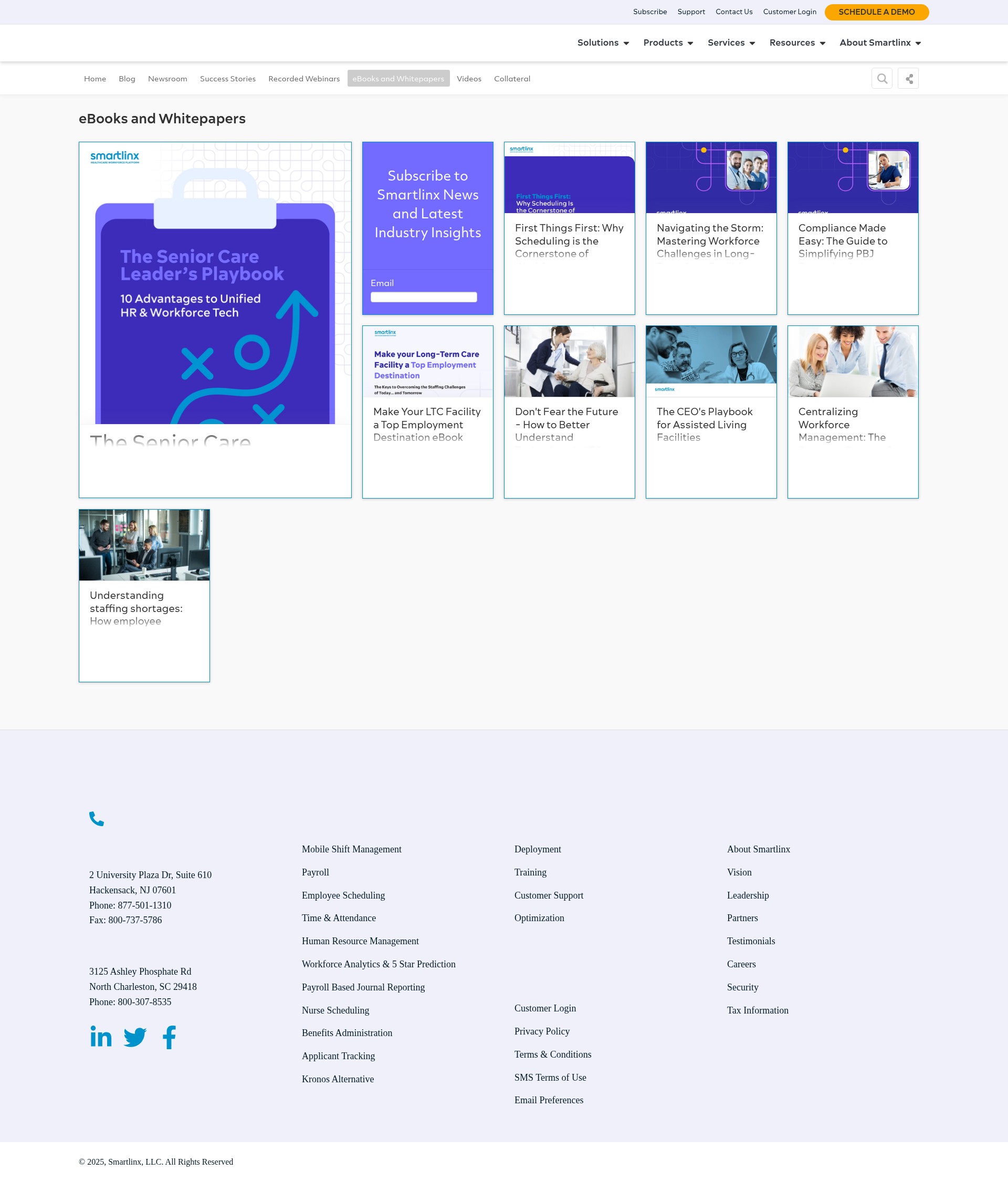 Screenshot of smartlinxsolutions.com