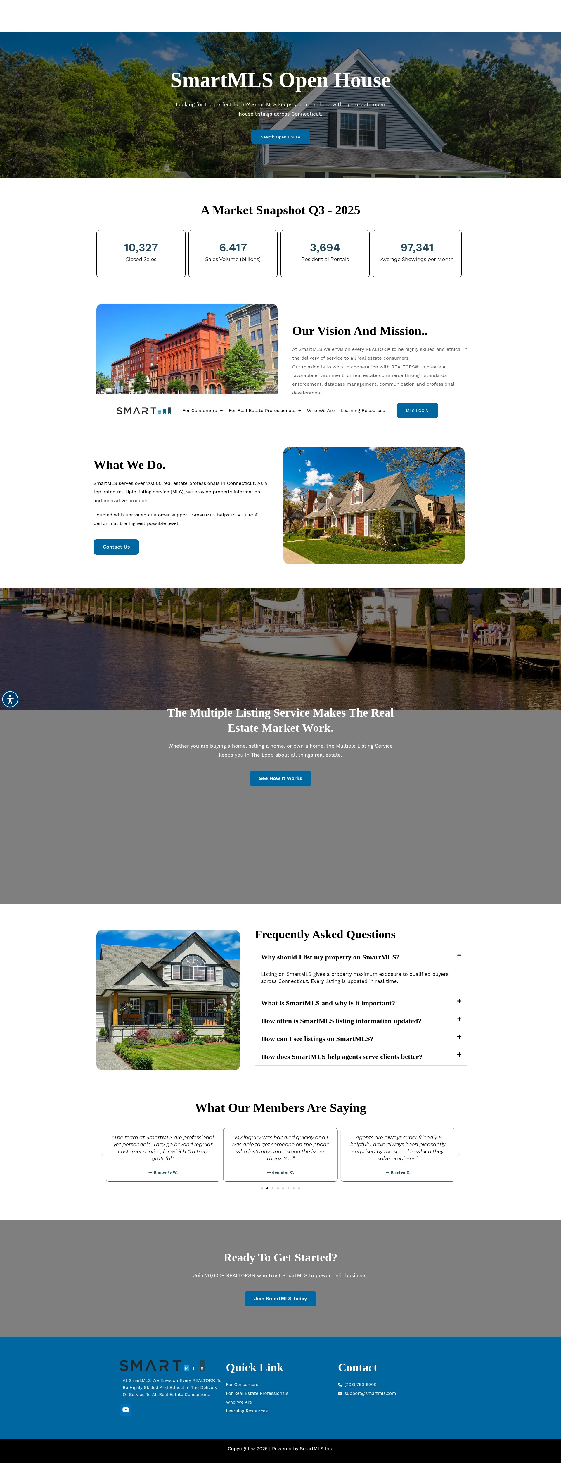 Screenshot of smartmls.com