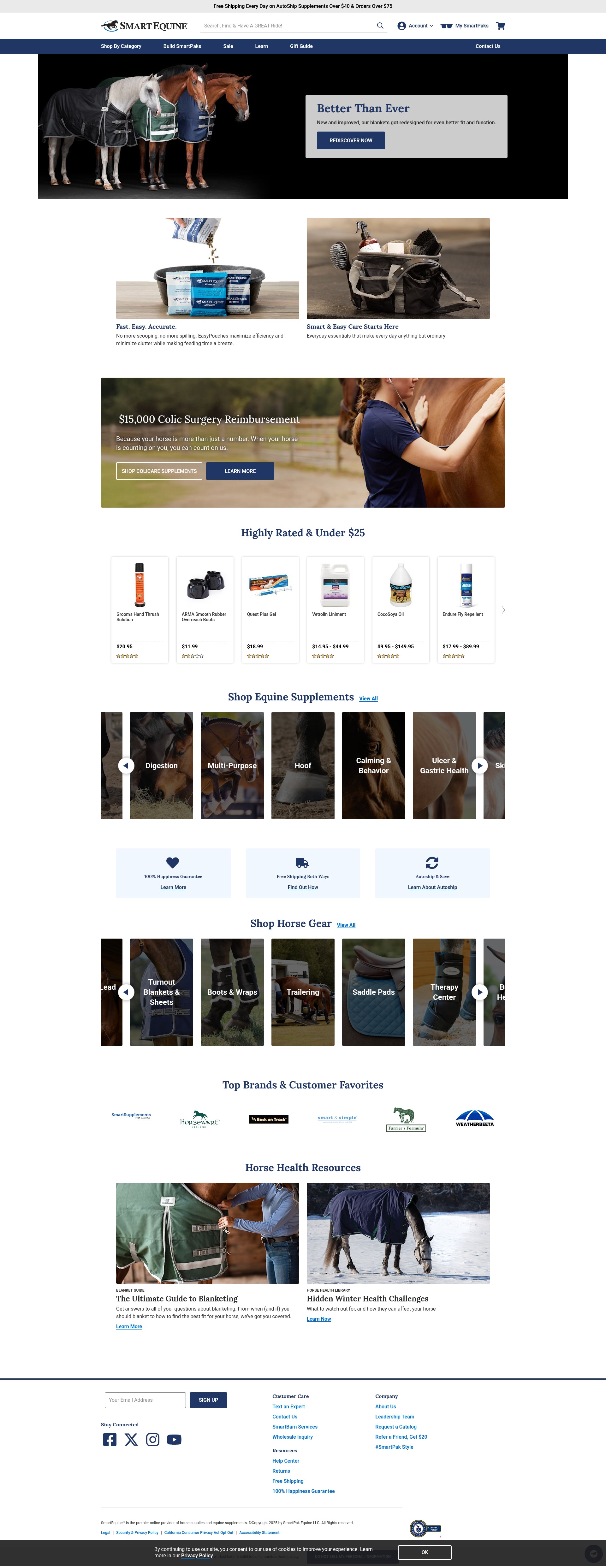 Screenshot of smartpakequine.com