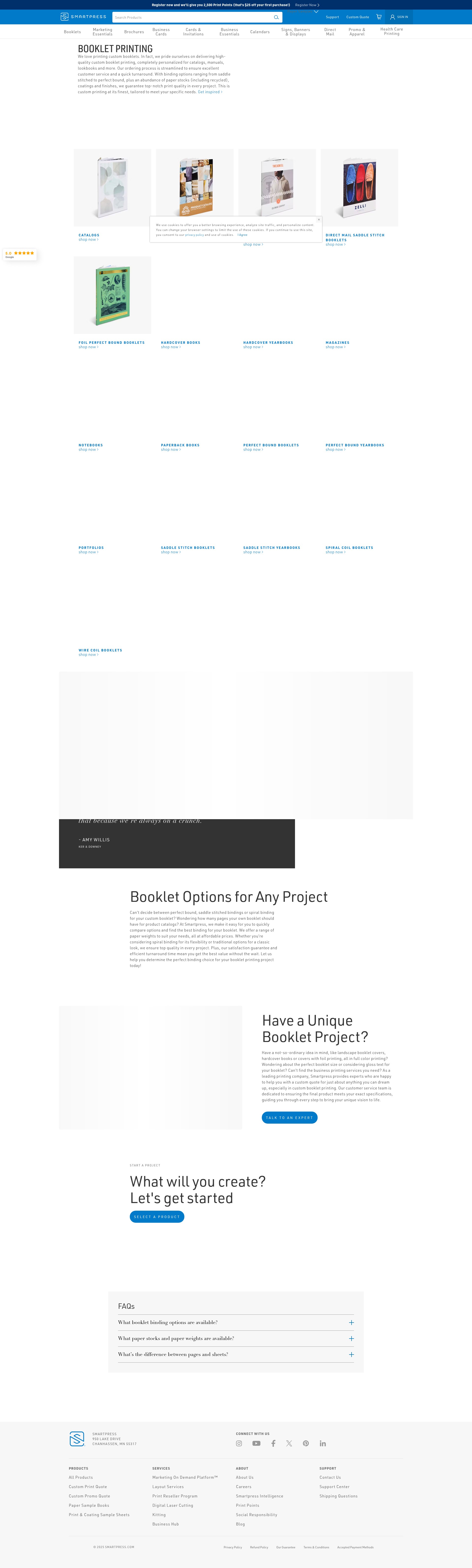 Screenshot of smartpress.com