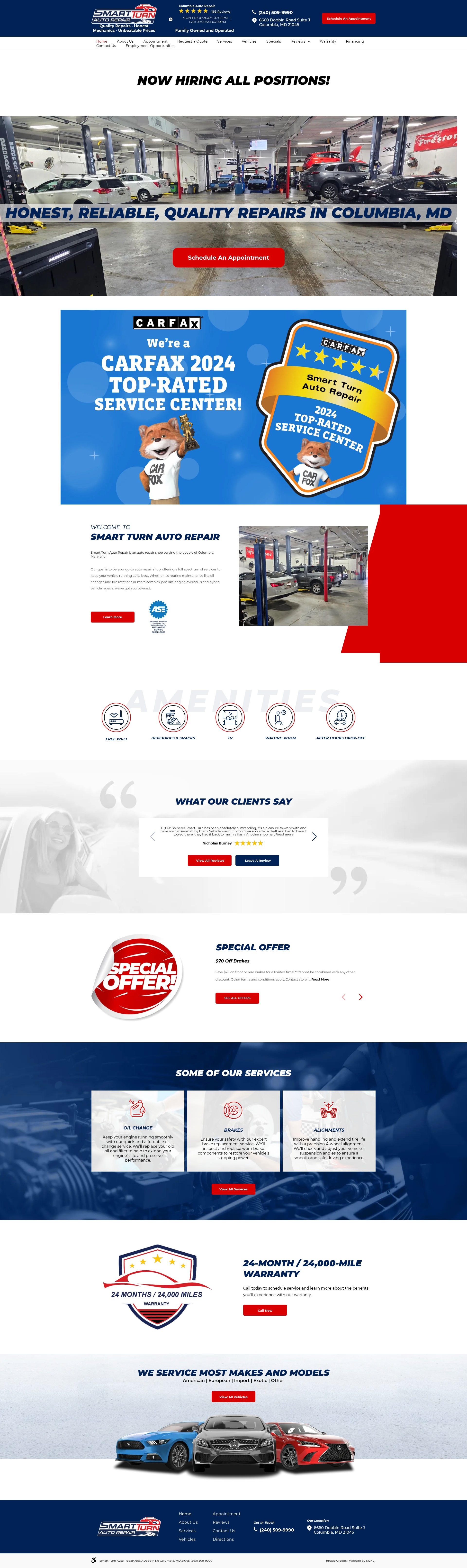 Screenshot of smartturnauto.com