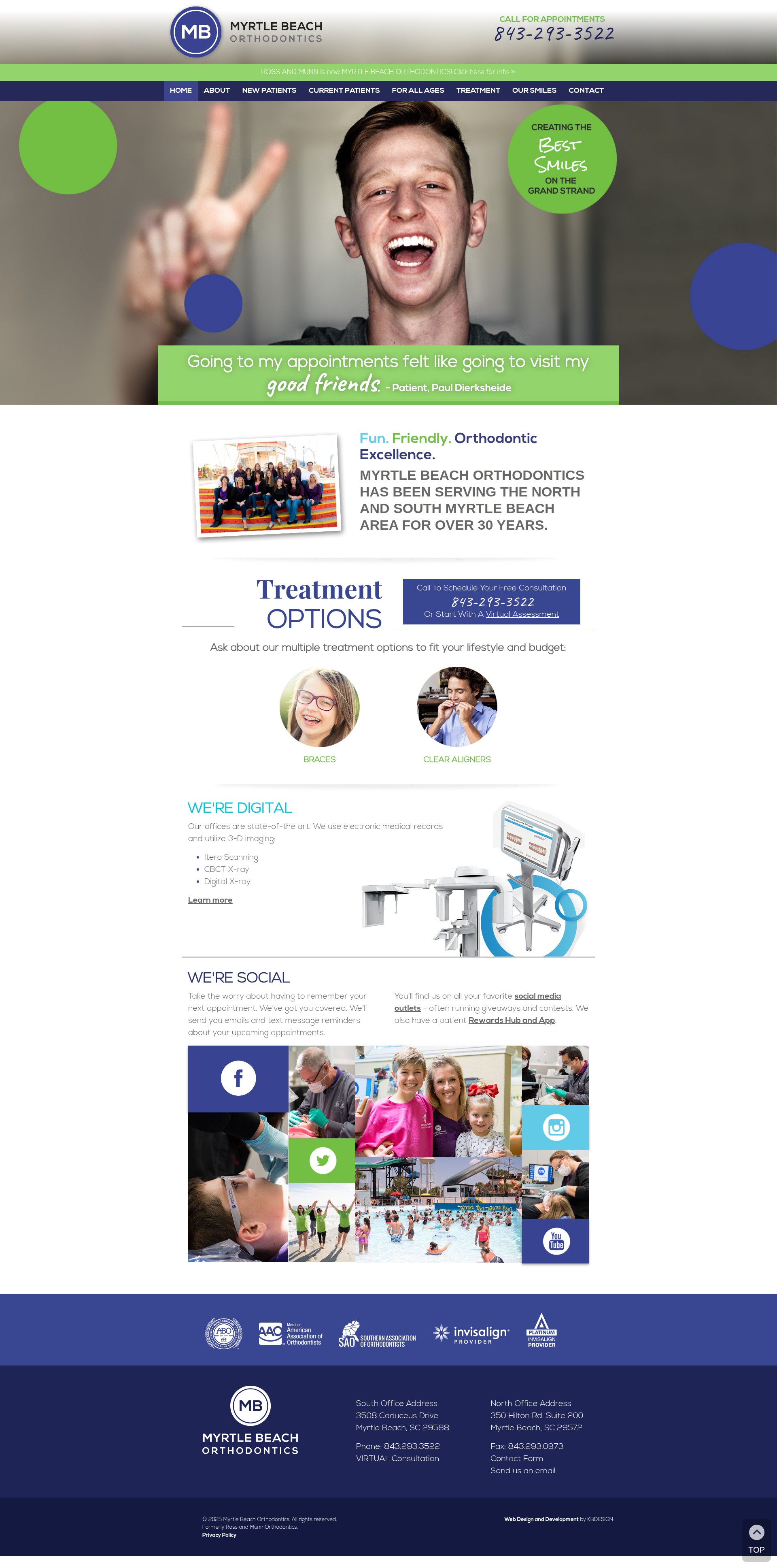 Screenshot of smilemb.com