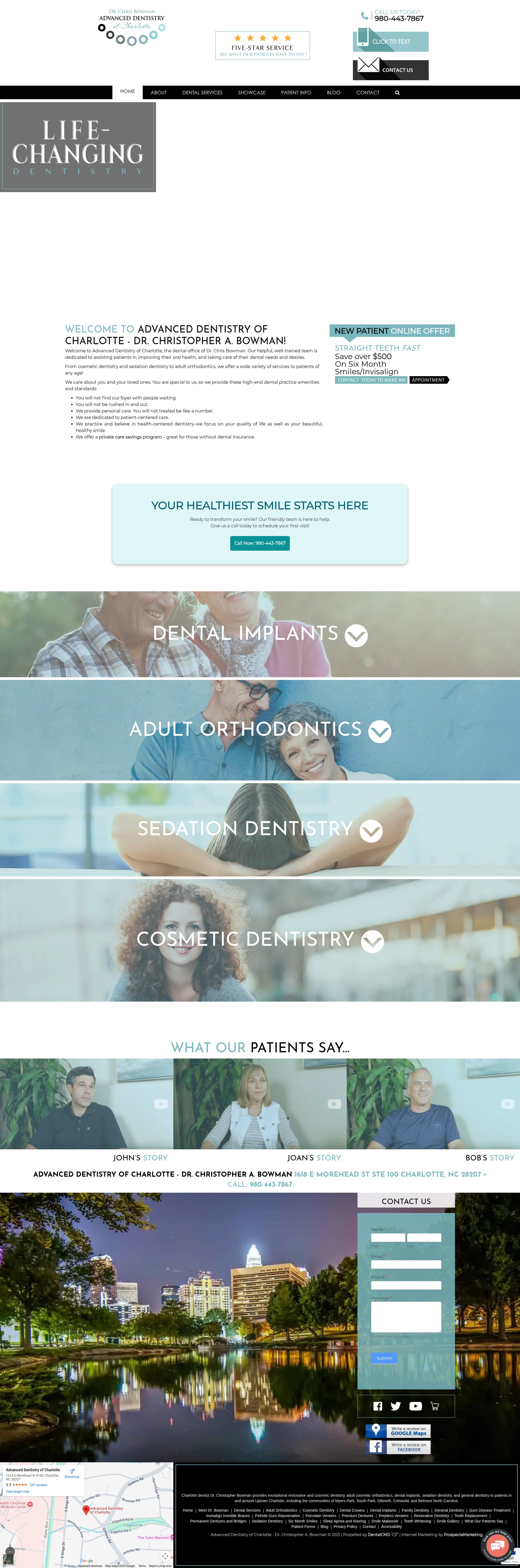Screenshot of smilesatisfaction.com