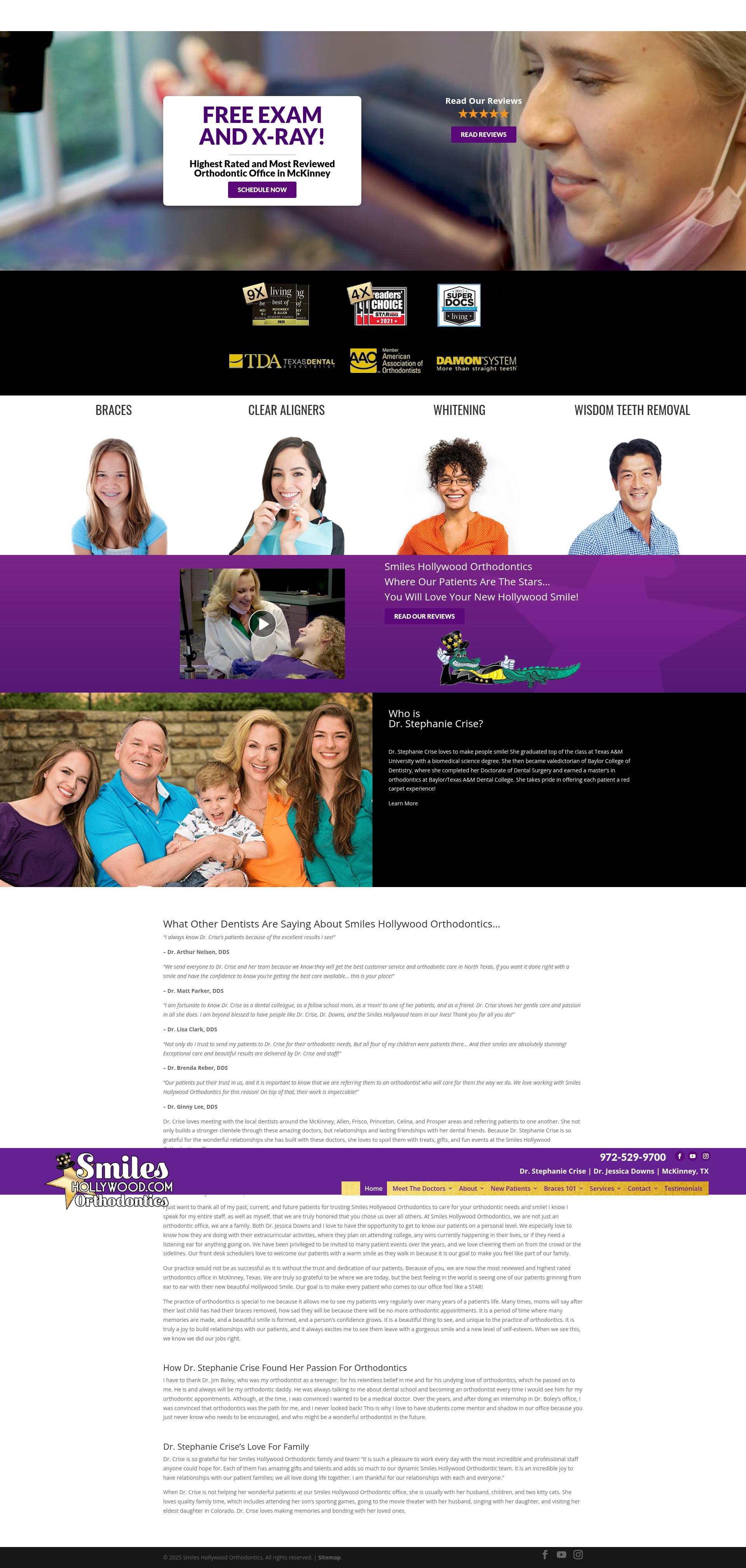 Screenshot of smileshollywood.com