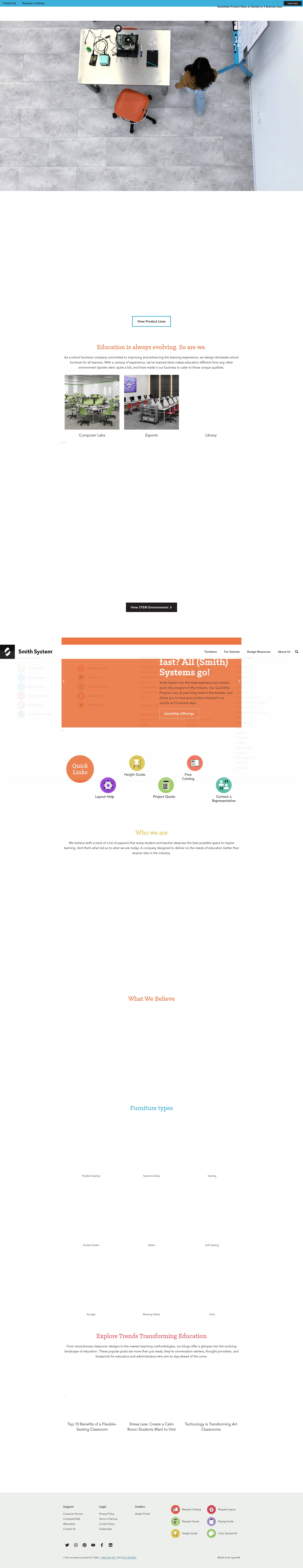 Screenshot of smithsystem.com