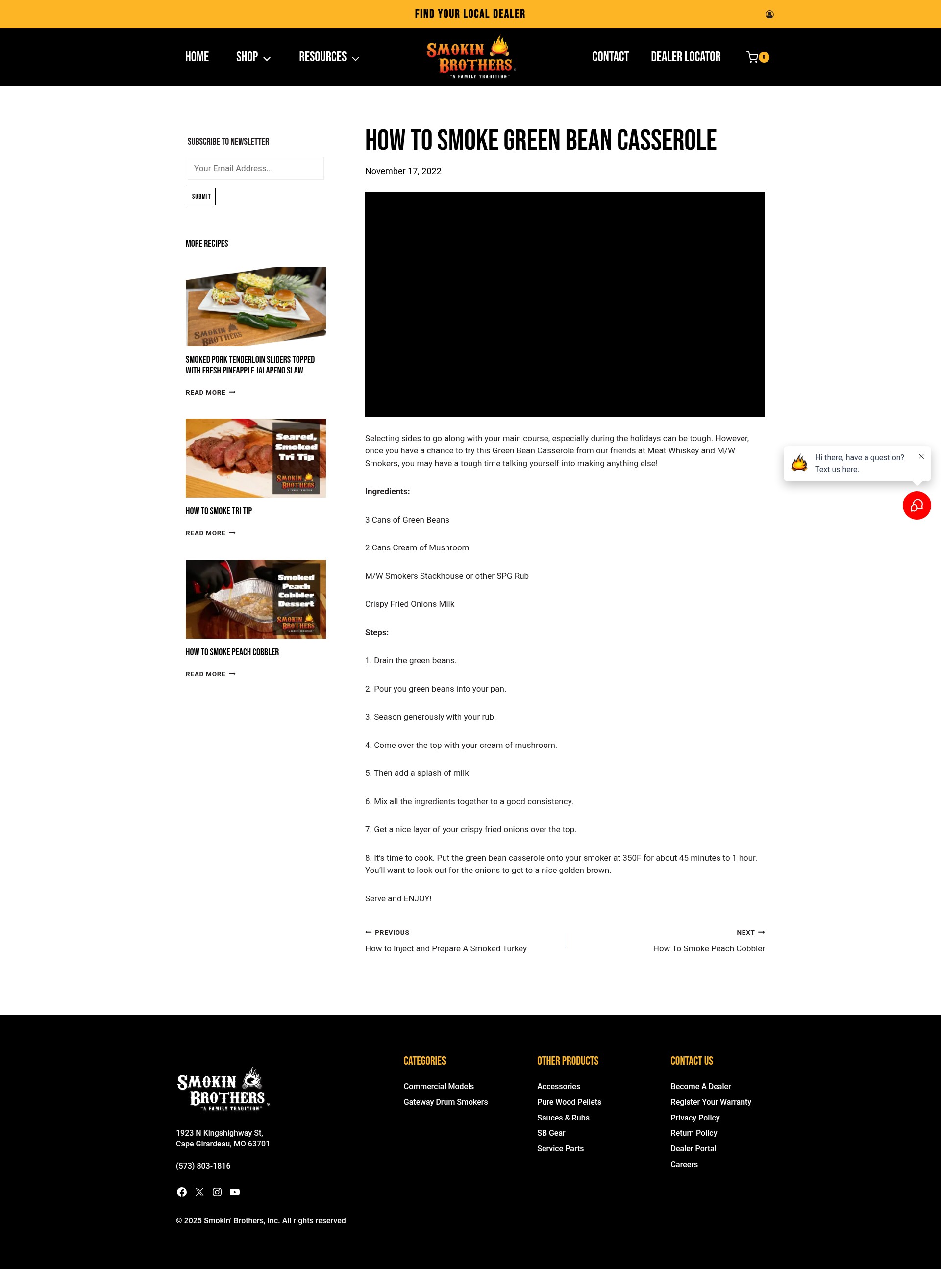 Screenshot of smokinbrothers.com