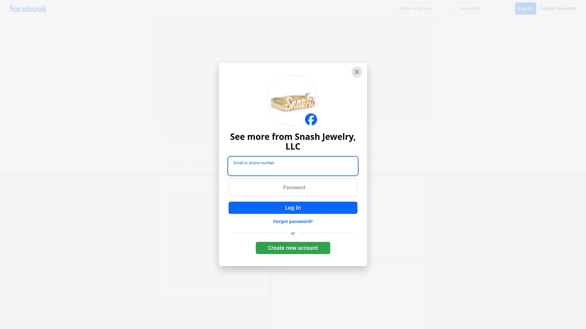 Screenshot of snash-jewelry.myshopify.com