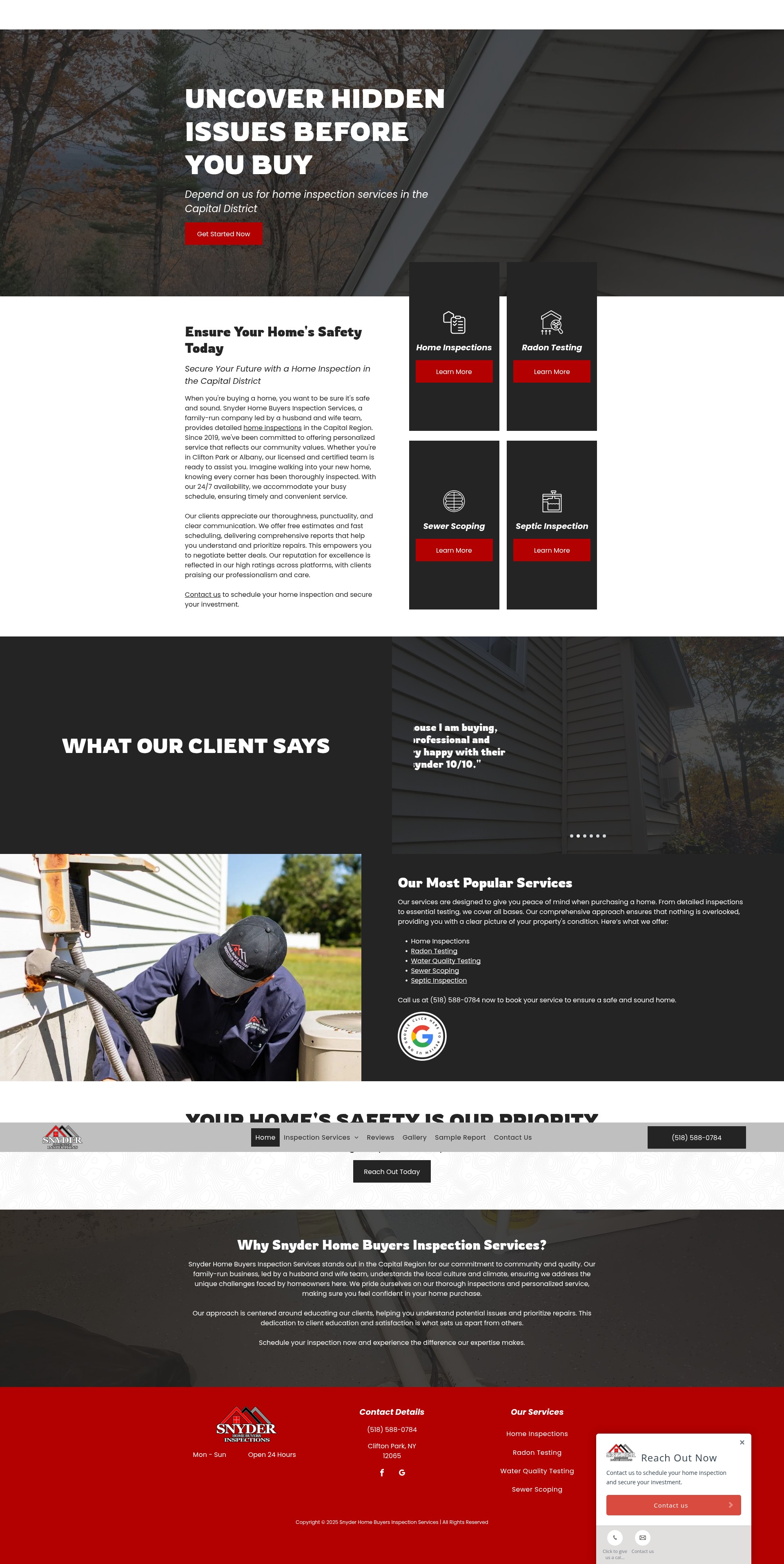 Screenshot of snyderhomebuyers.com