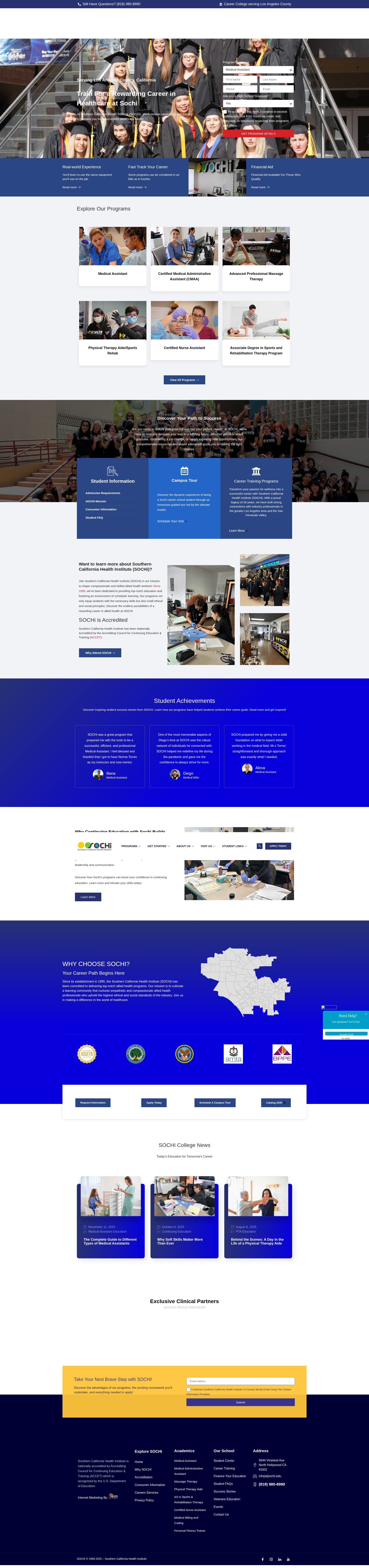 Screenshot of sochi.edu