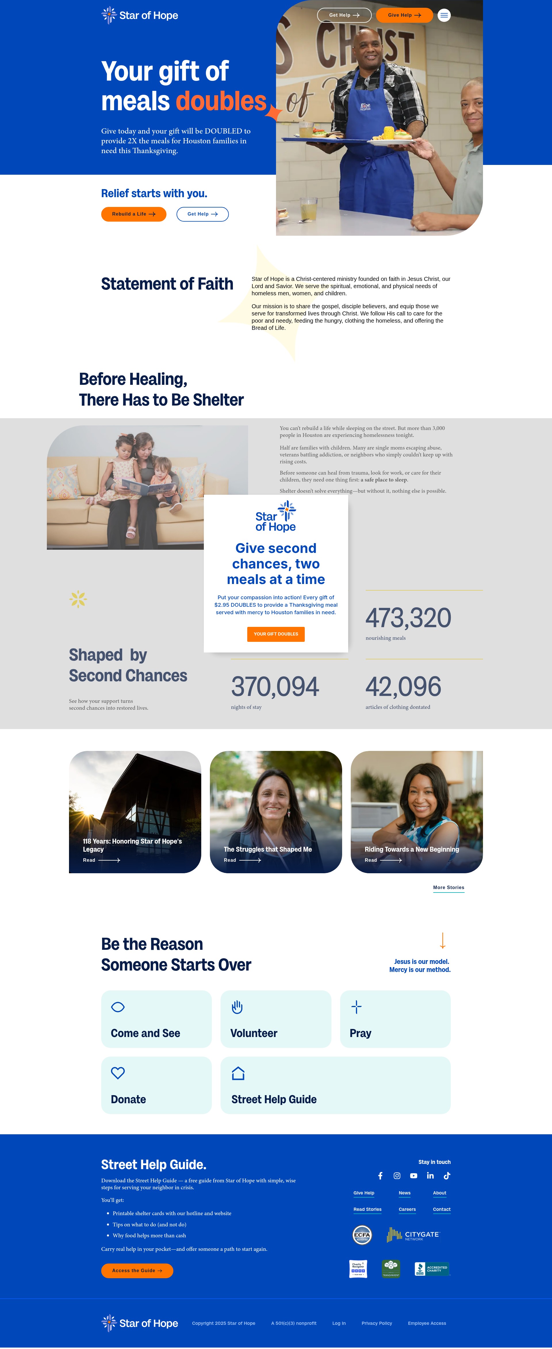 Screenshot of sohmission.org