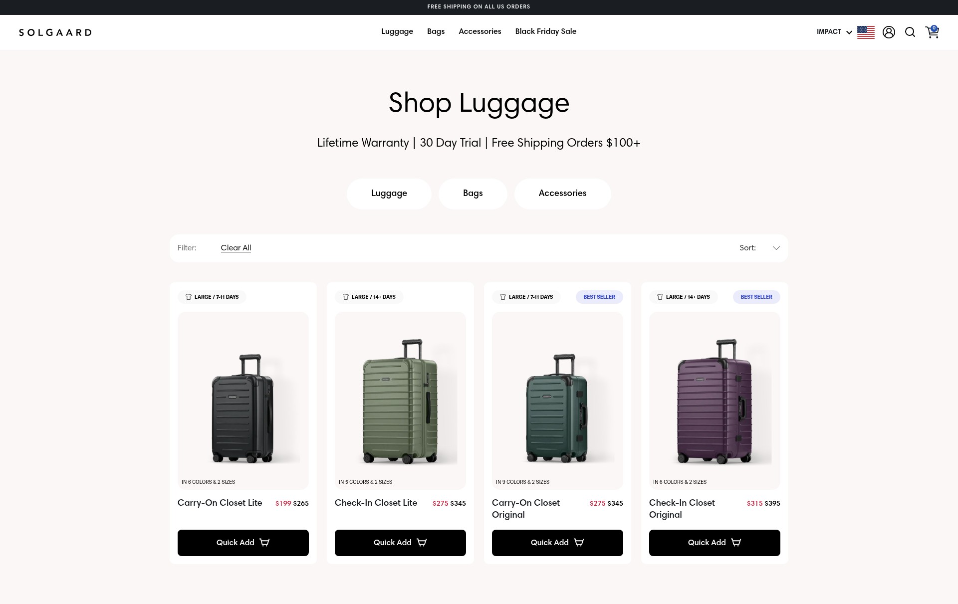 Screenshot of solgaard.co