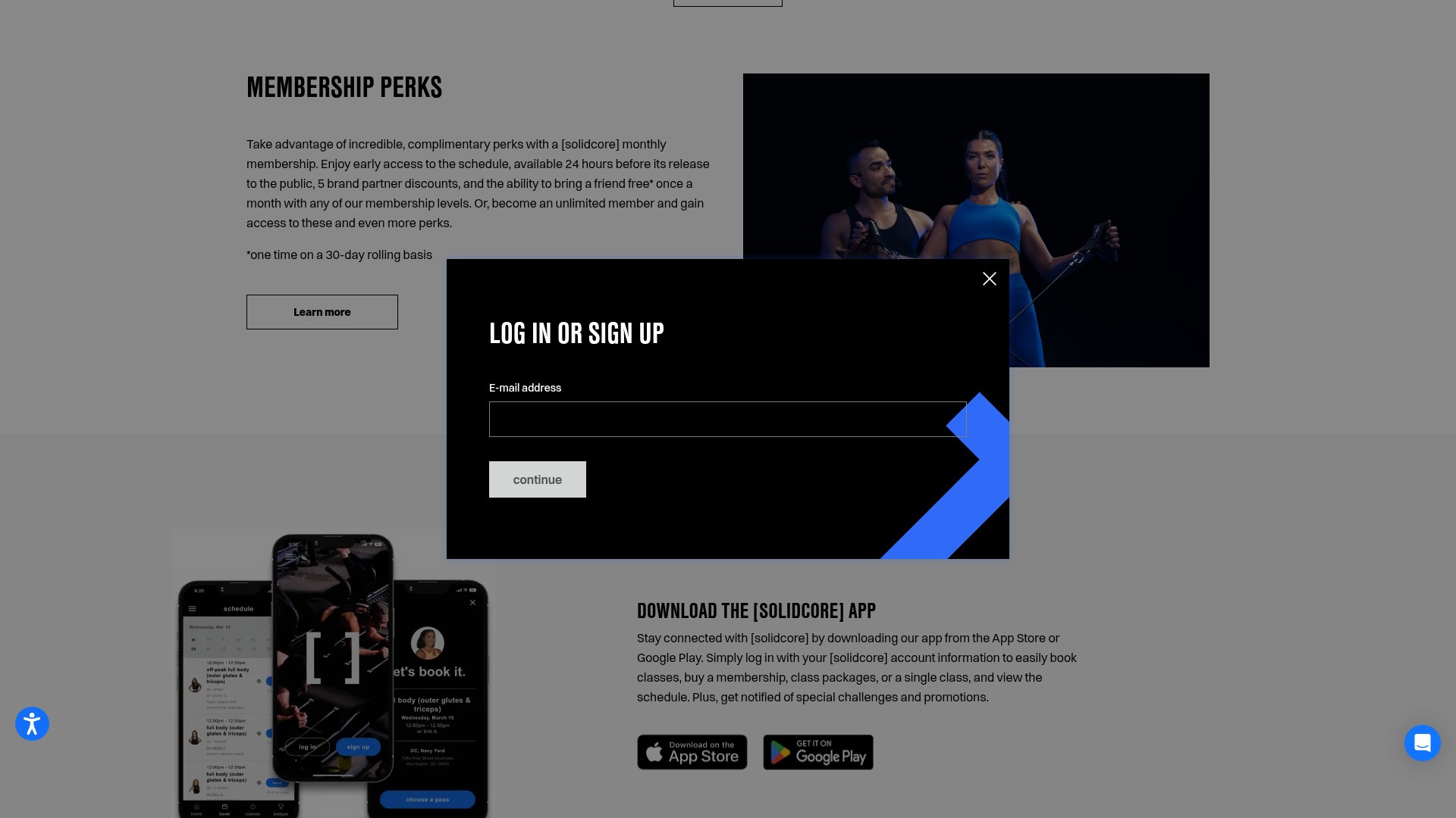 Screenshot of solidcore.co
