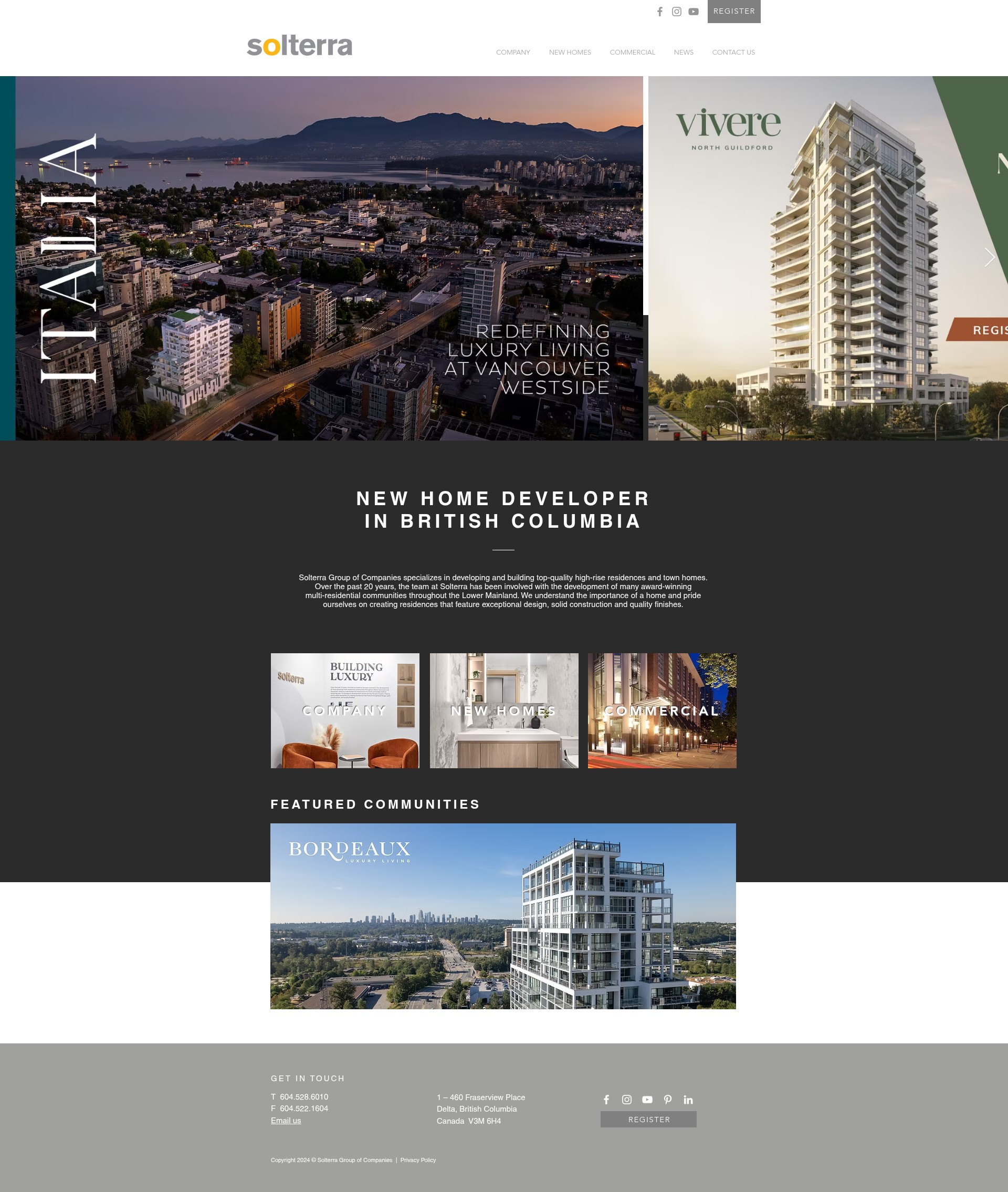 Screenshot of solterradev.com
