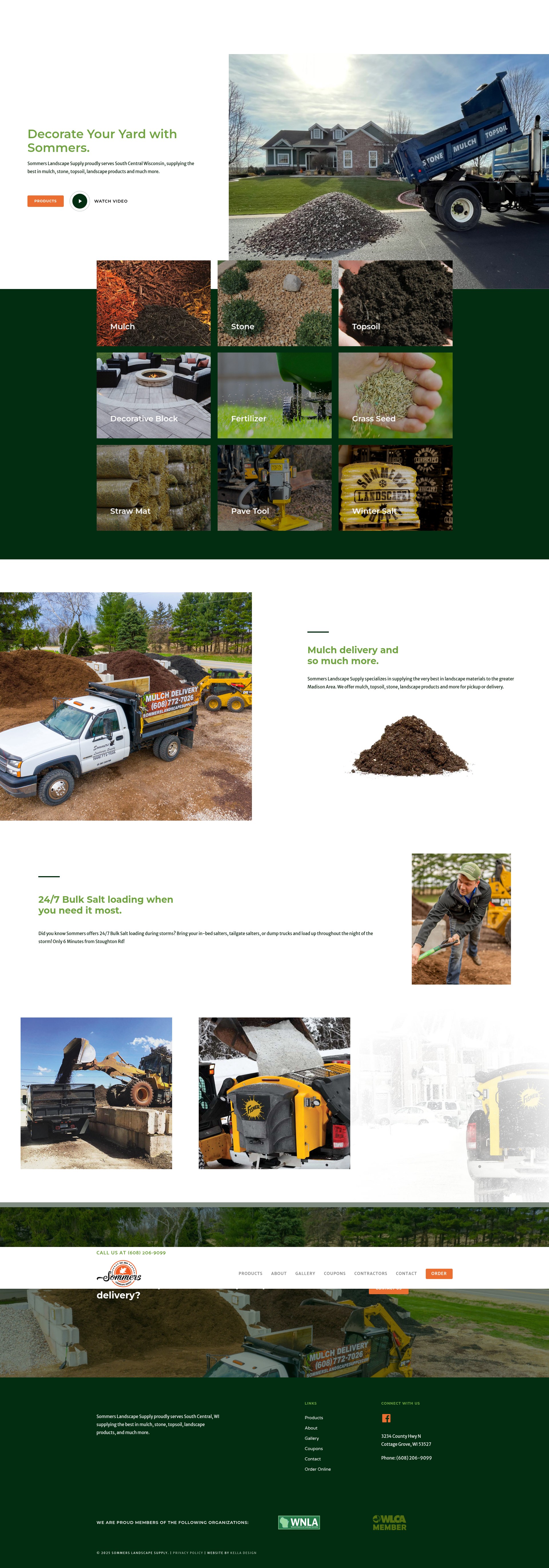 Screenshot of sommerslandscapesupply.com