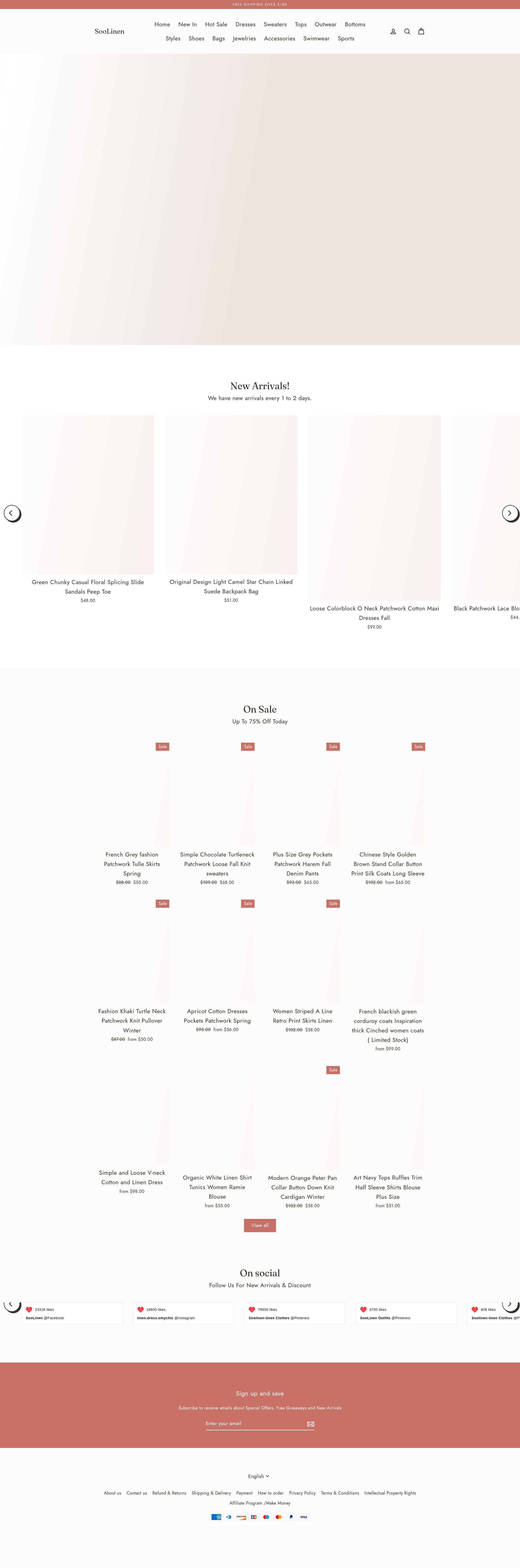 Screenshot of soolinen.com