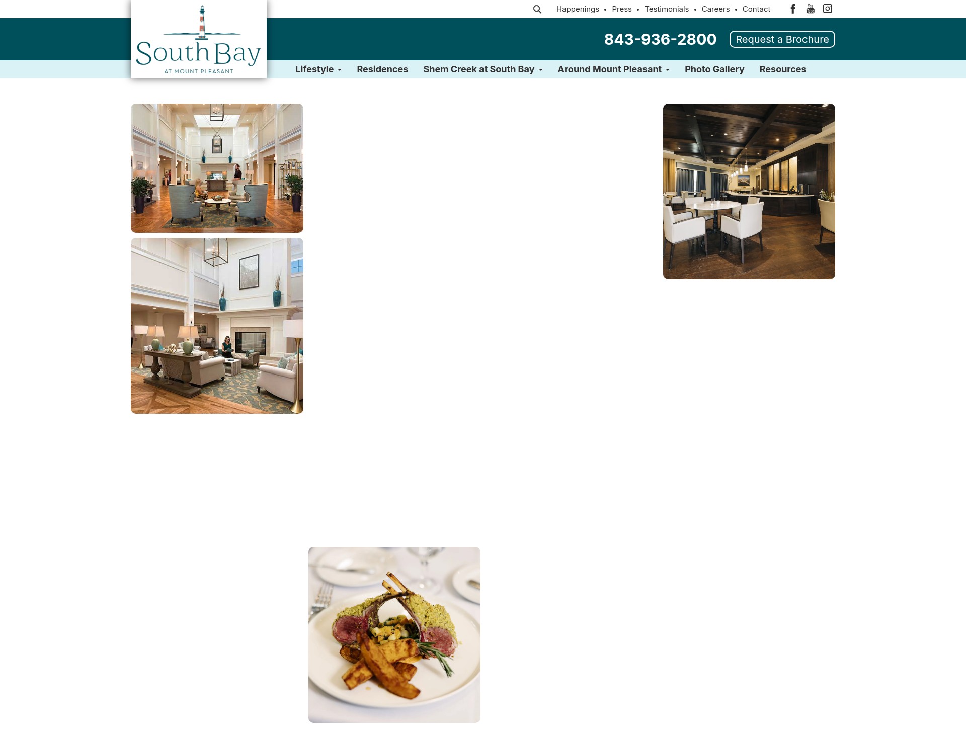 Screenshot of southbayatmountpleasant.com