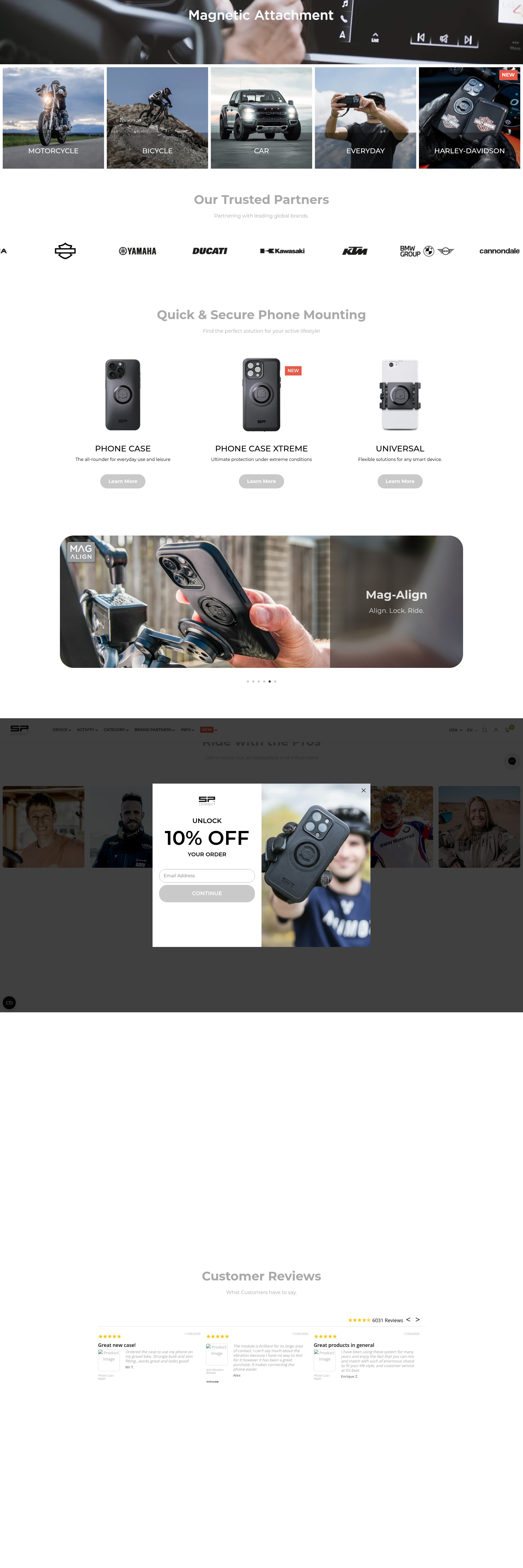 Screenshot of sp-connect.com