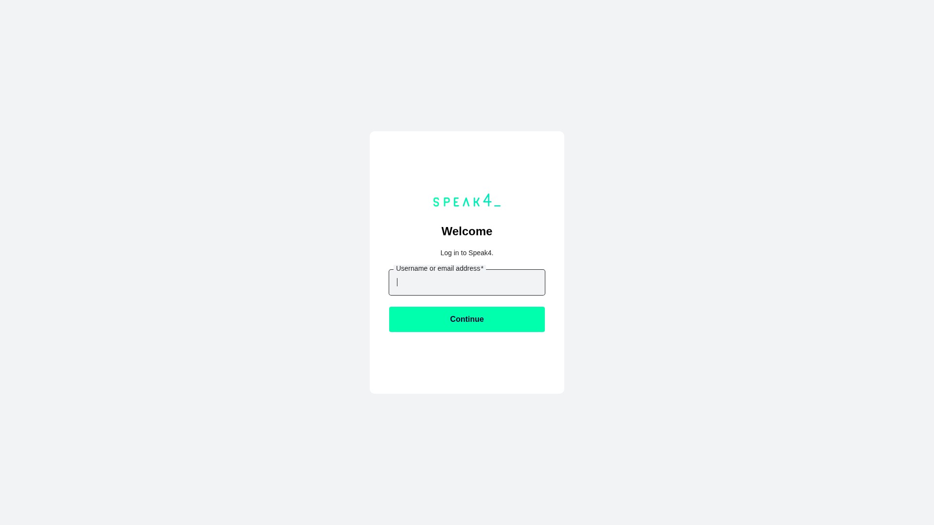 Screenshot of speak4.app