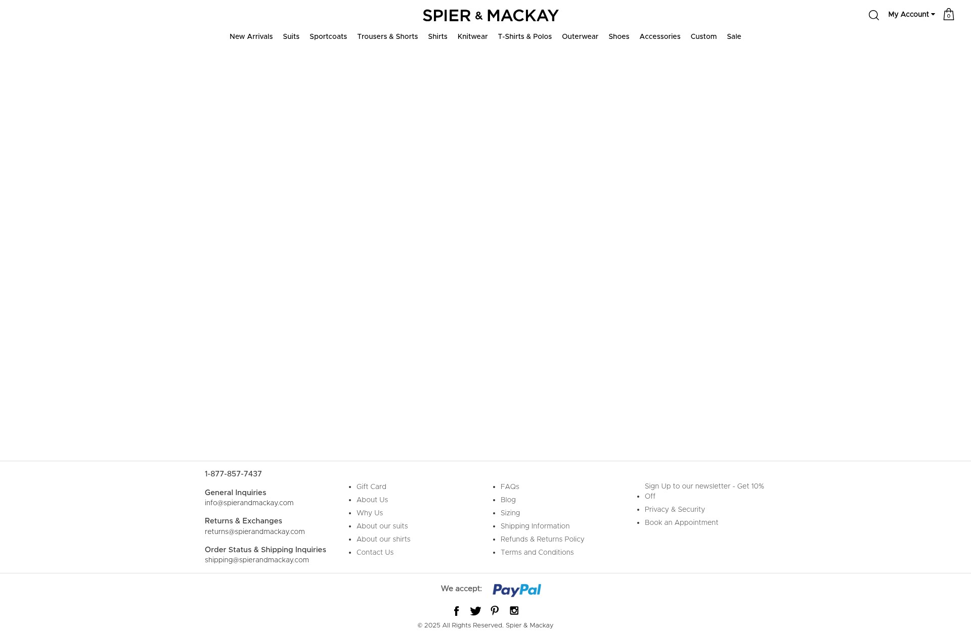 Screenshot of spierandmackay.com