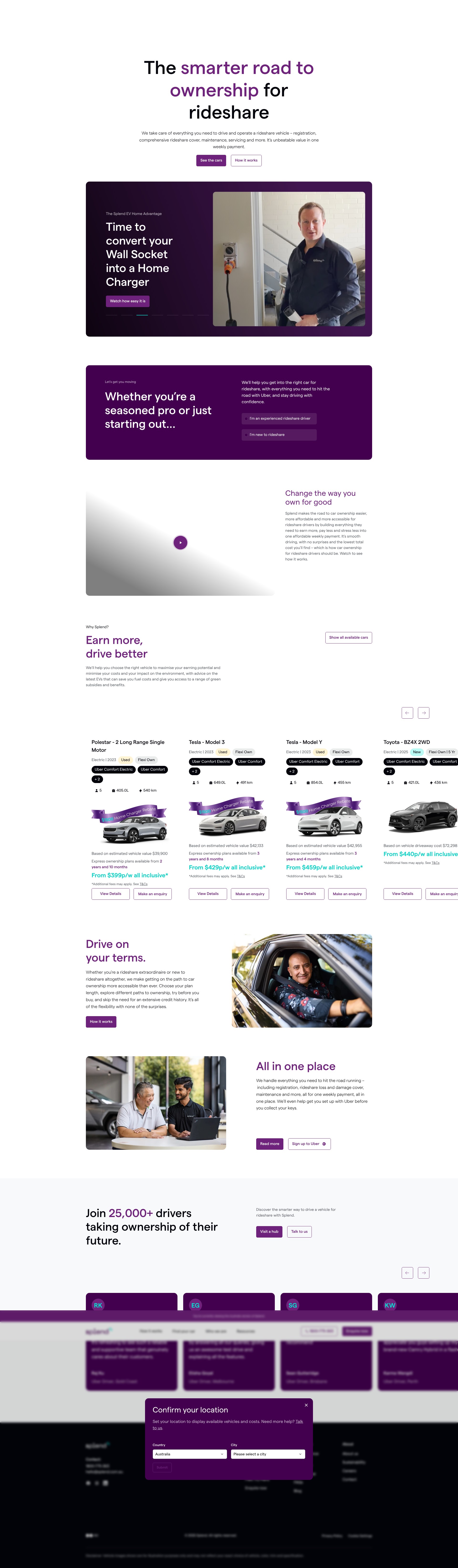 Screenshot of splend.com