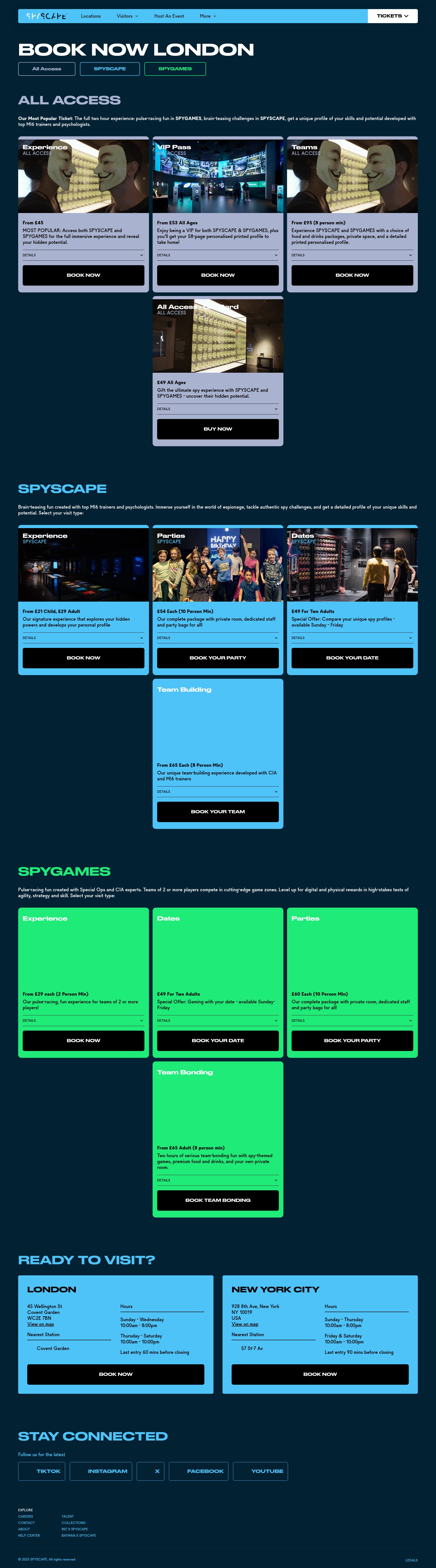 Screenshot of spyscape.com
