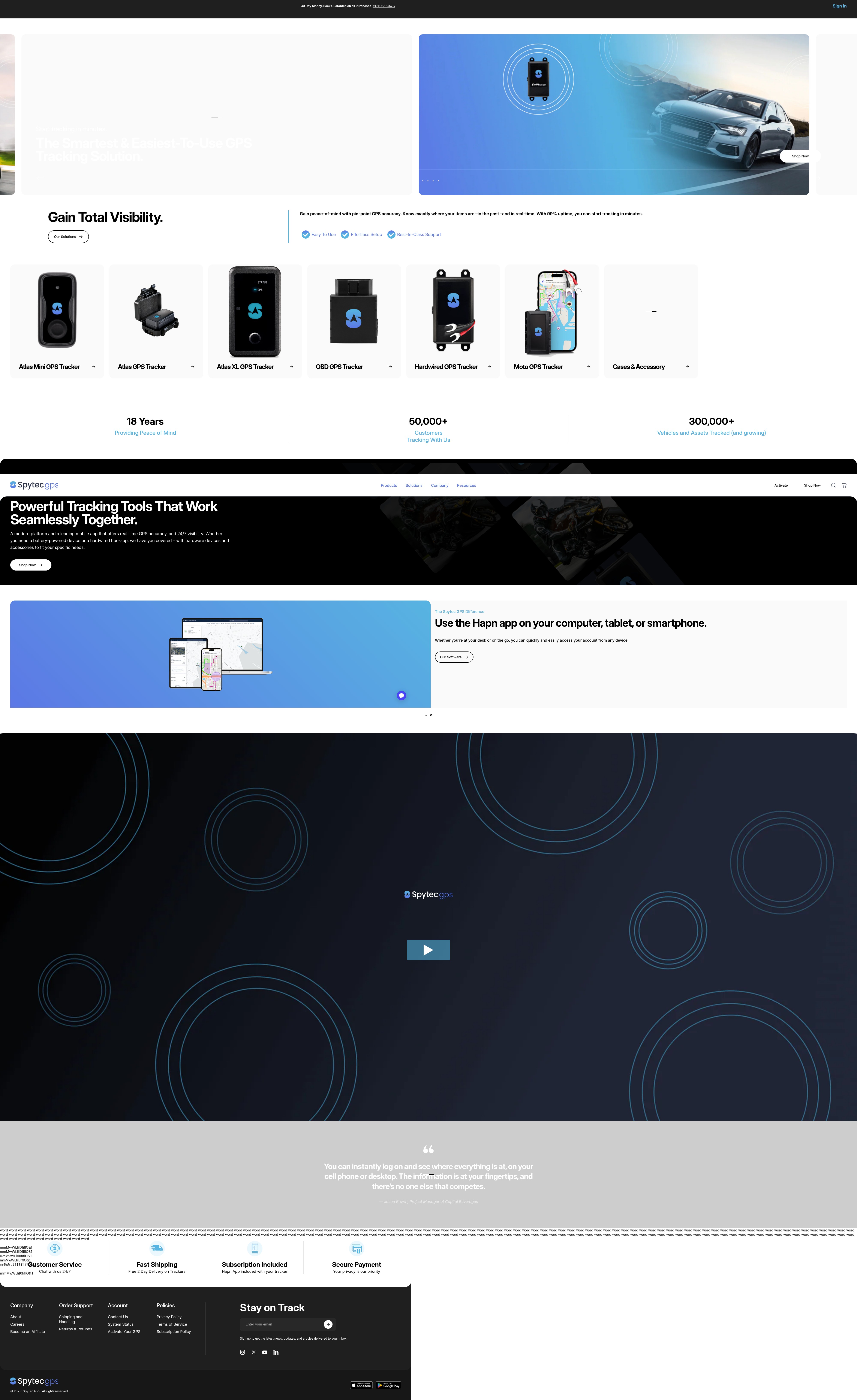 Screenshot of spytec.com