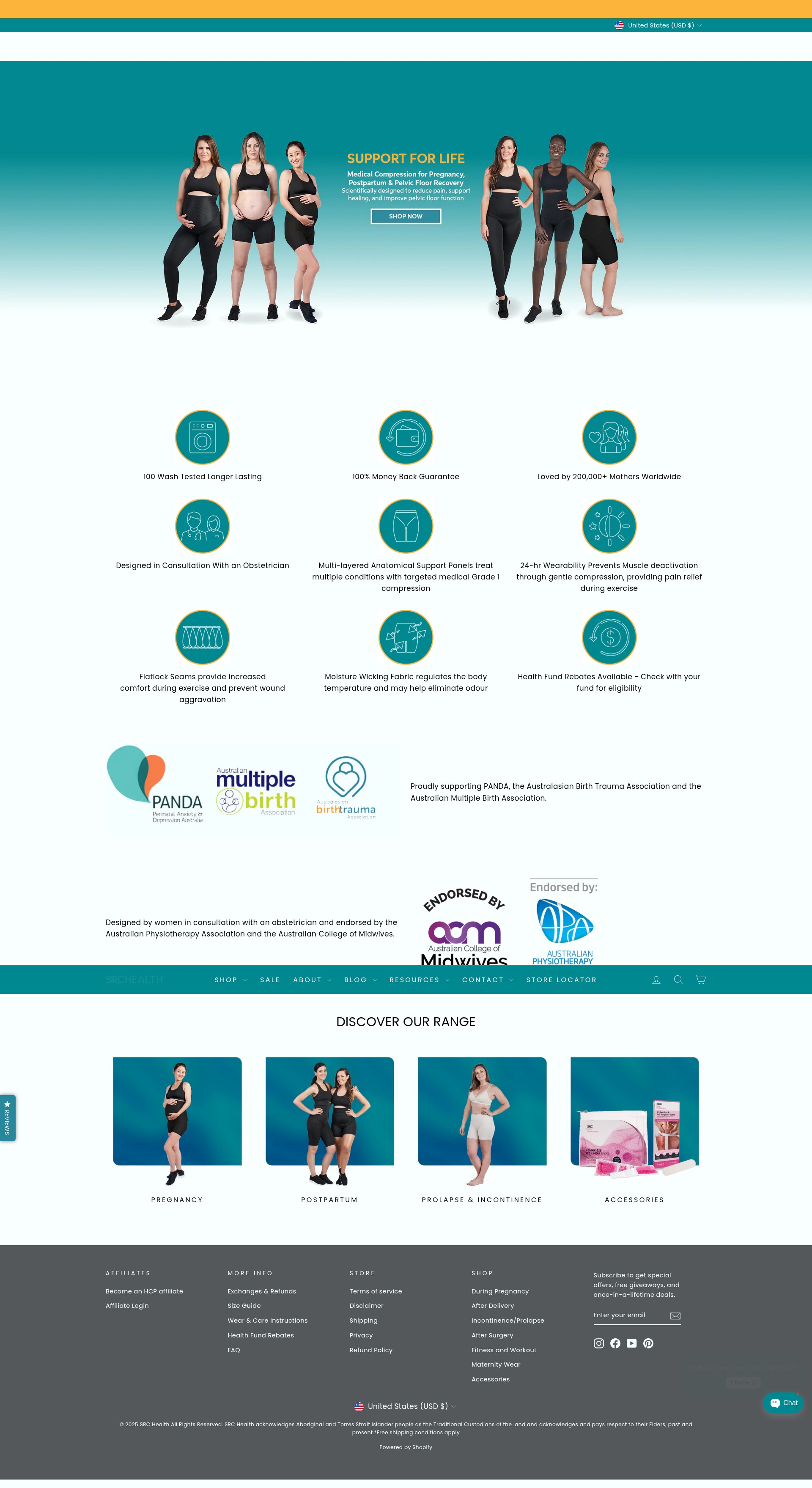 Screenshot of srchealth.com