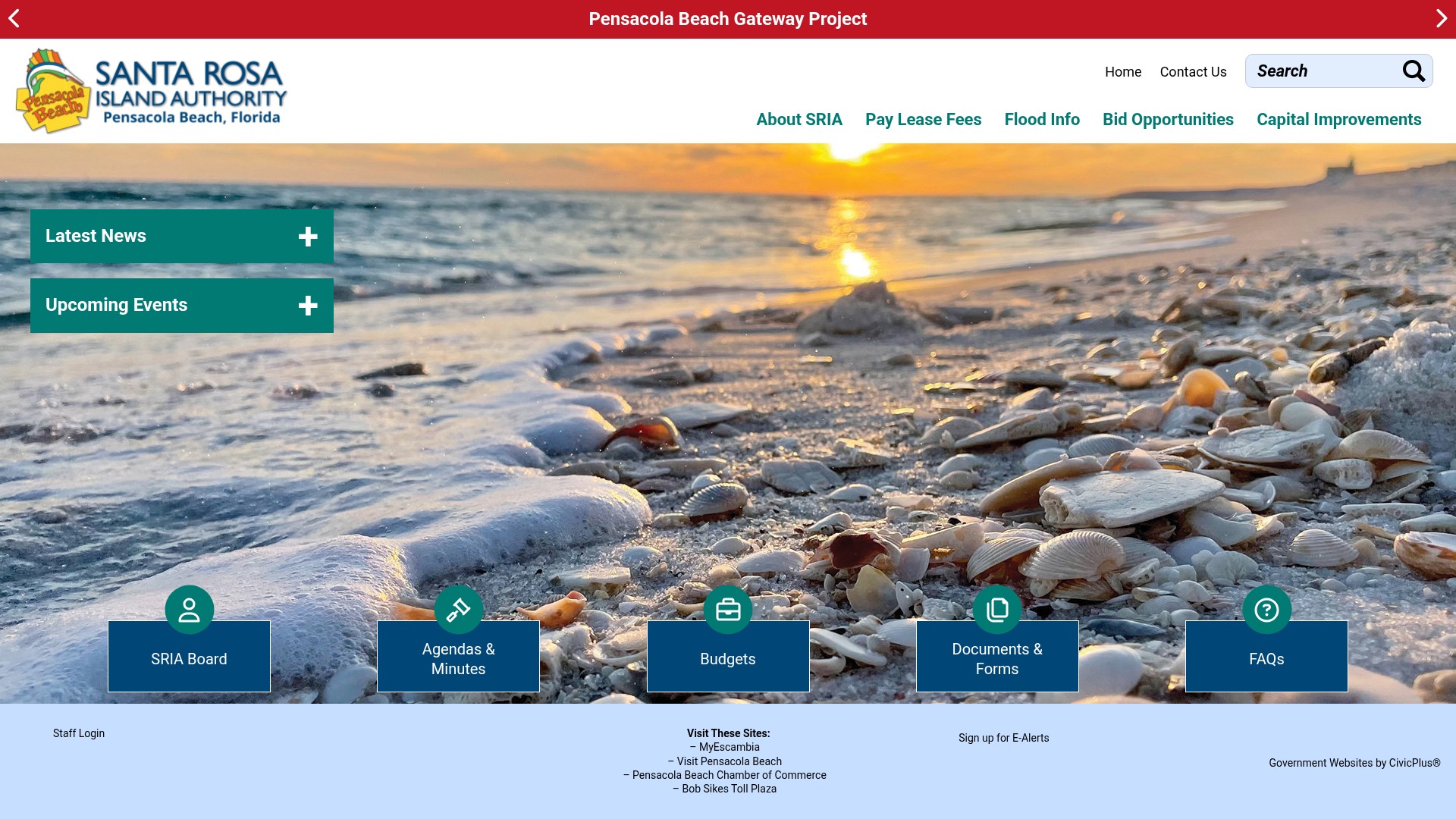 Screenshot of sria-fla.com